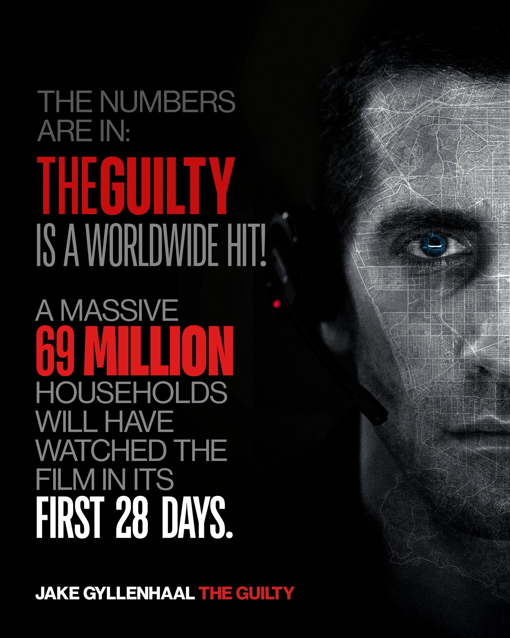 Jake Gyllenhaal The Guilty Movie Wallpapers