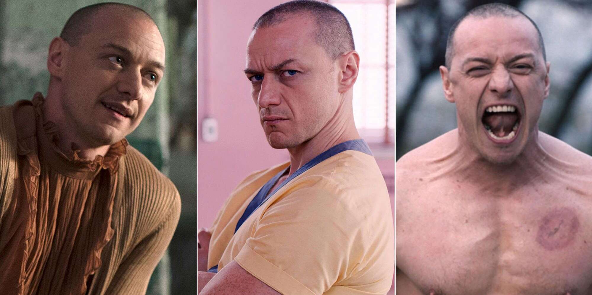 James Mcavoy As The Horde In Glass Movie Wallpapers