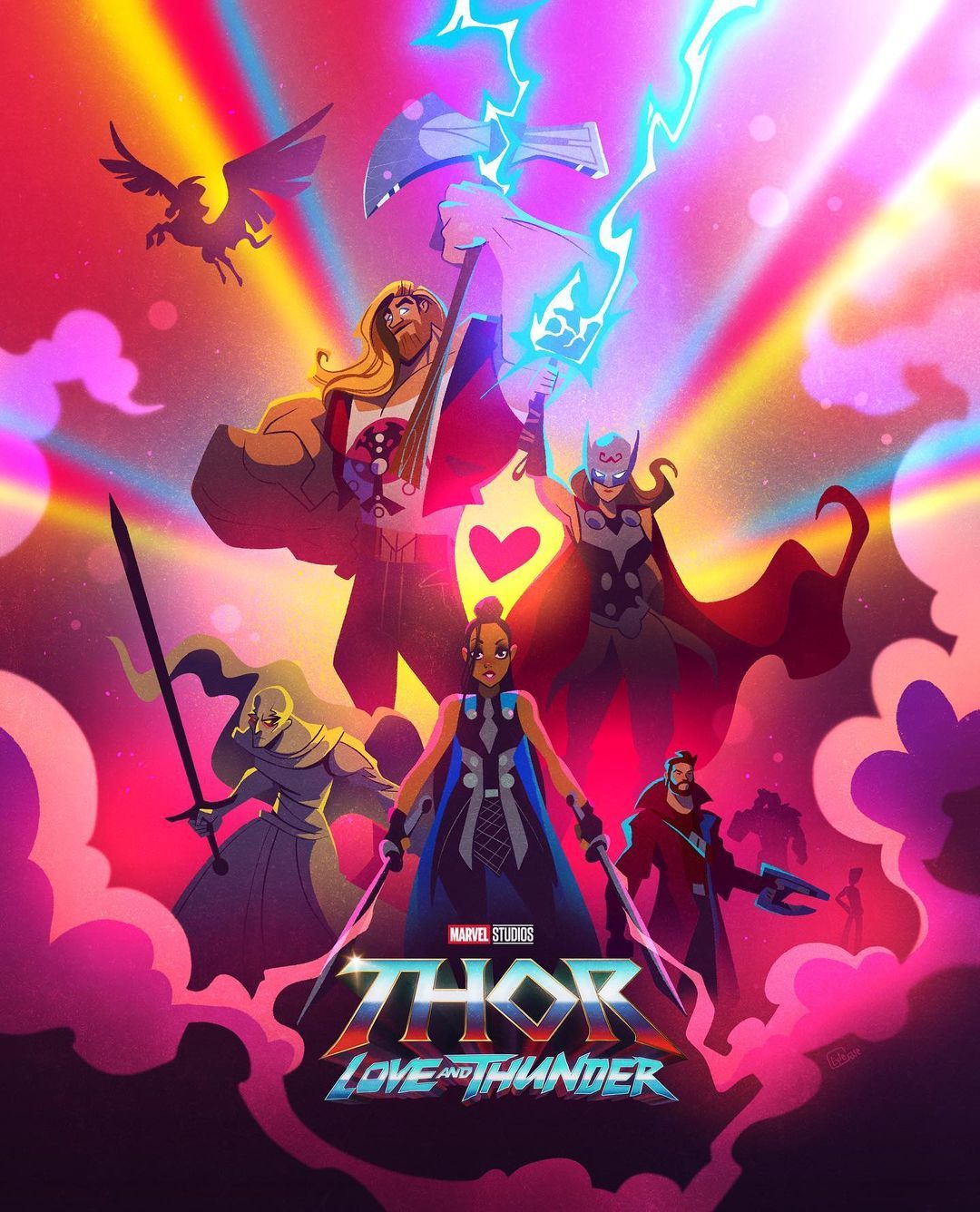 Jane Foster Art Thor Love And Thunder Wallpapers