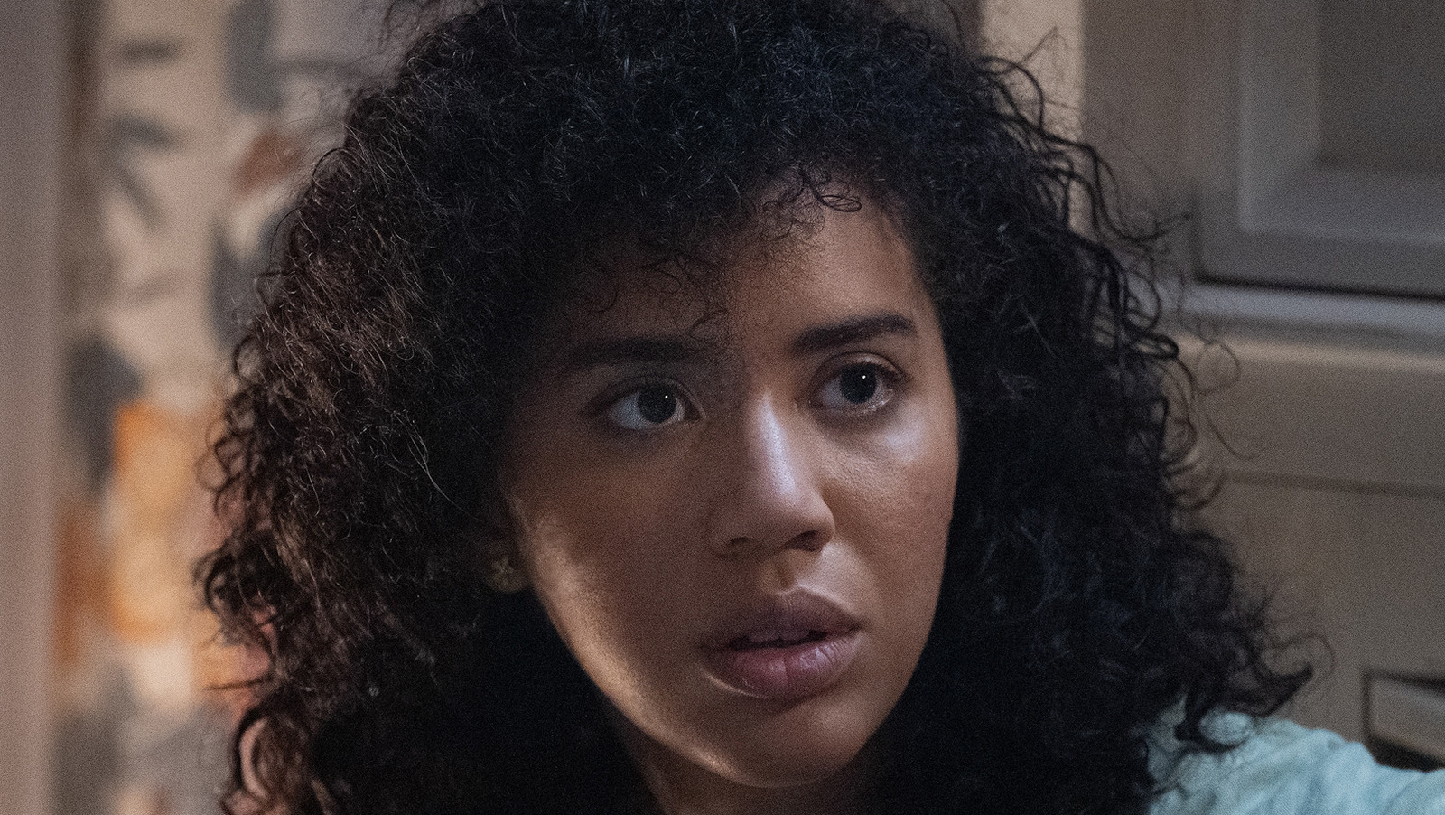 Jasmin Savoy Brown In Scream 2022 Movie Wallpapers