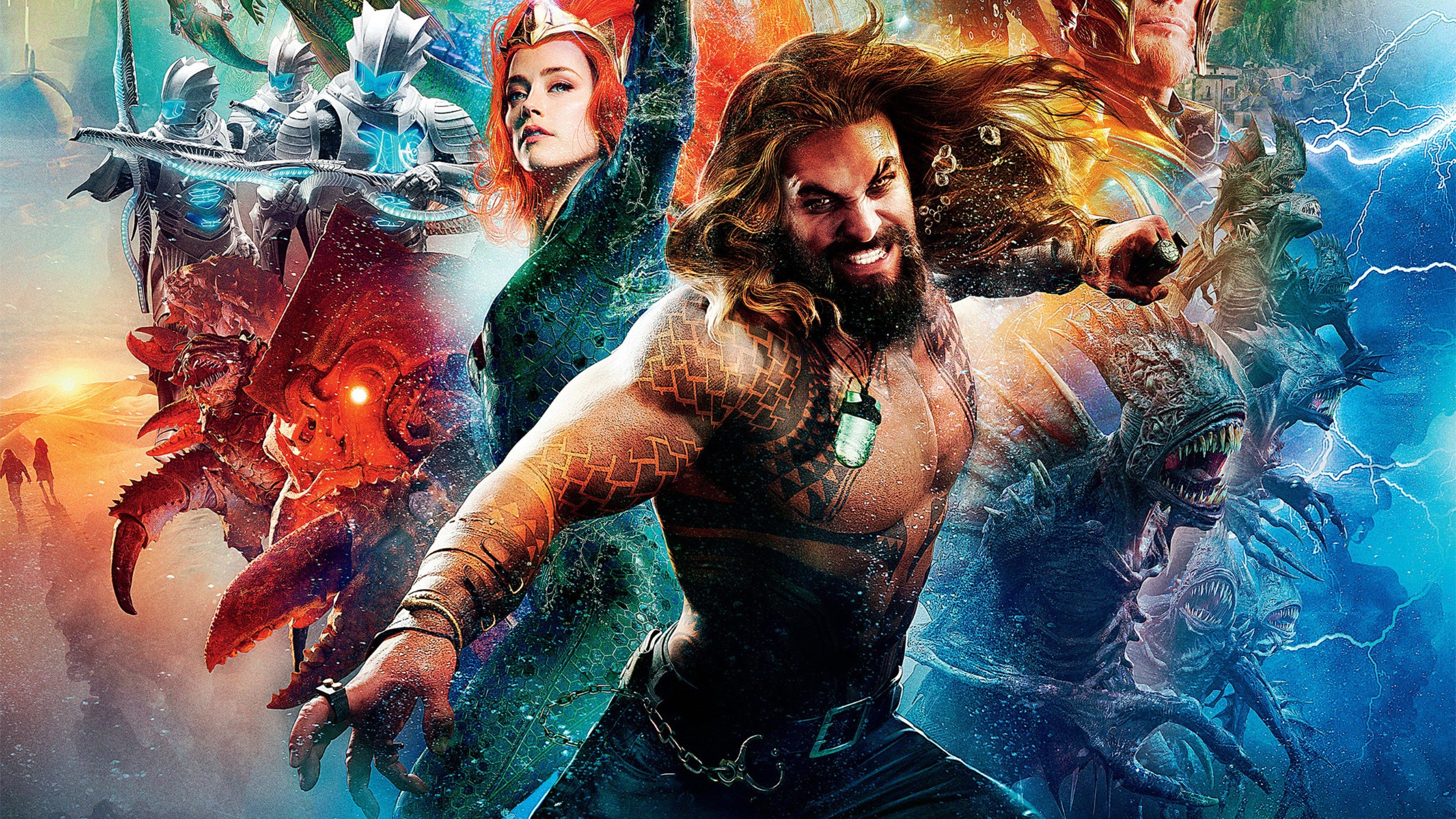 Jason Momoa Aquaman 2018 Movie Wallpapers