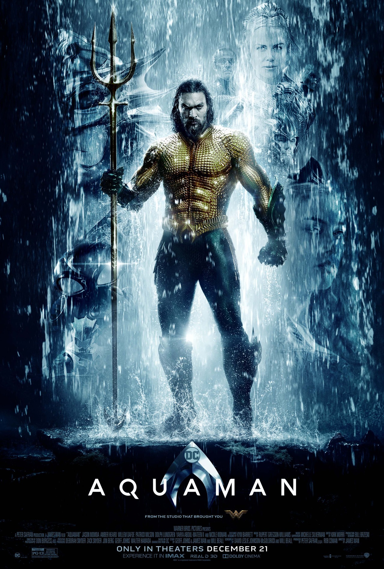 Jason Momoa Aquaman 2018 Movie Wallpapers