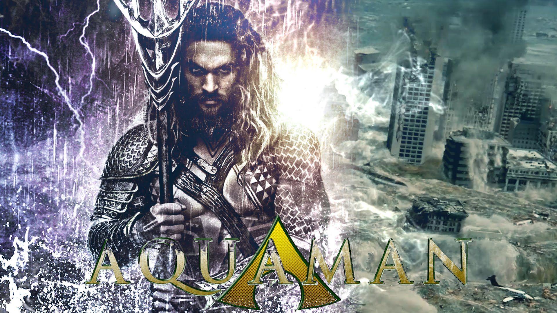 Jason Momoa Aquaman 2018 Movie Wallpapers