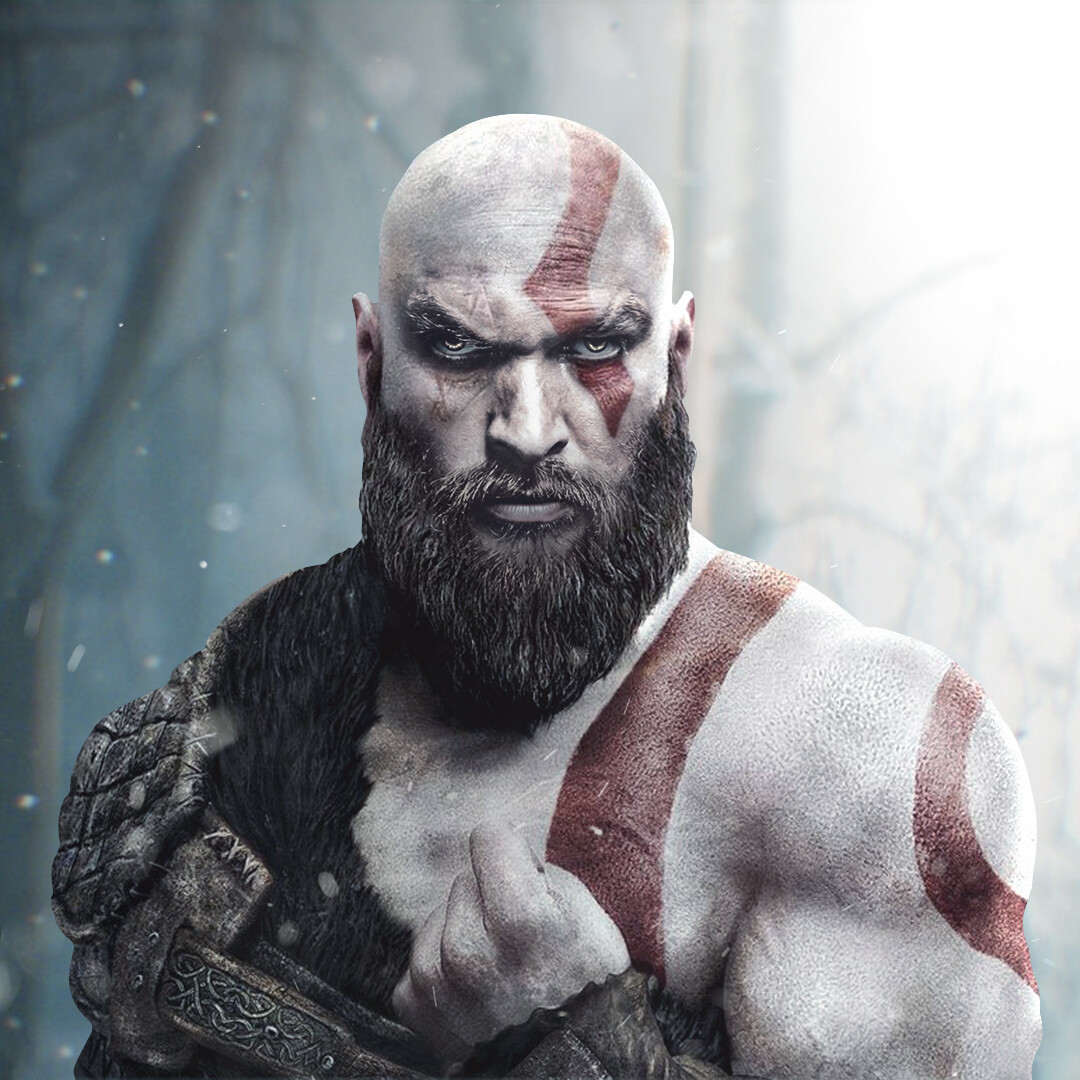 Jason Momoa As Kratos Wallpapers