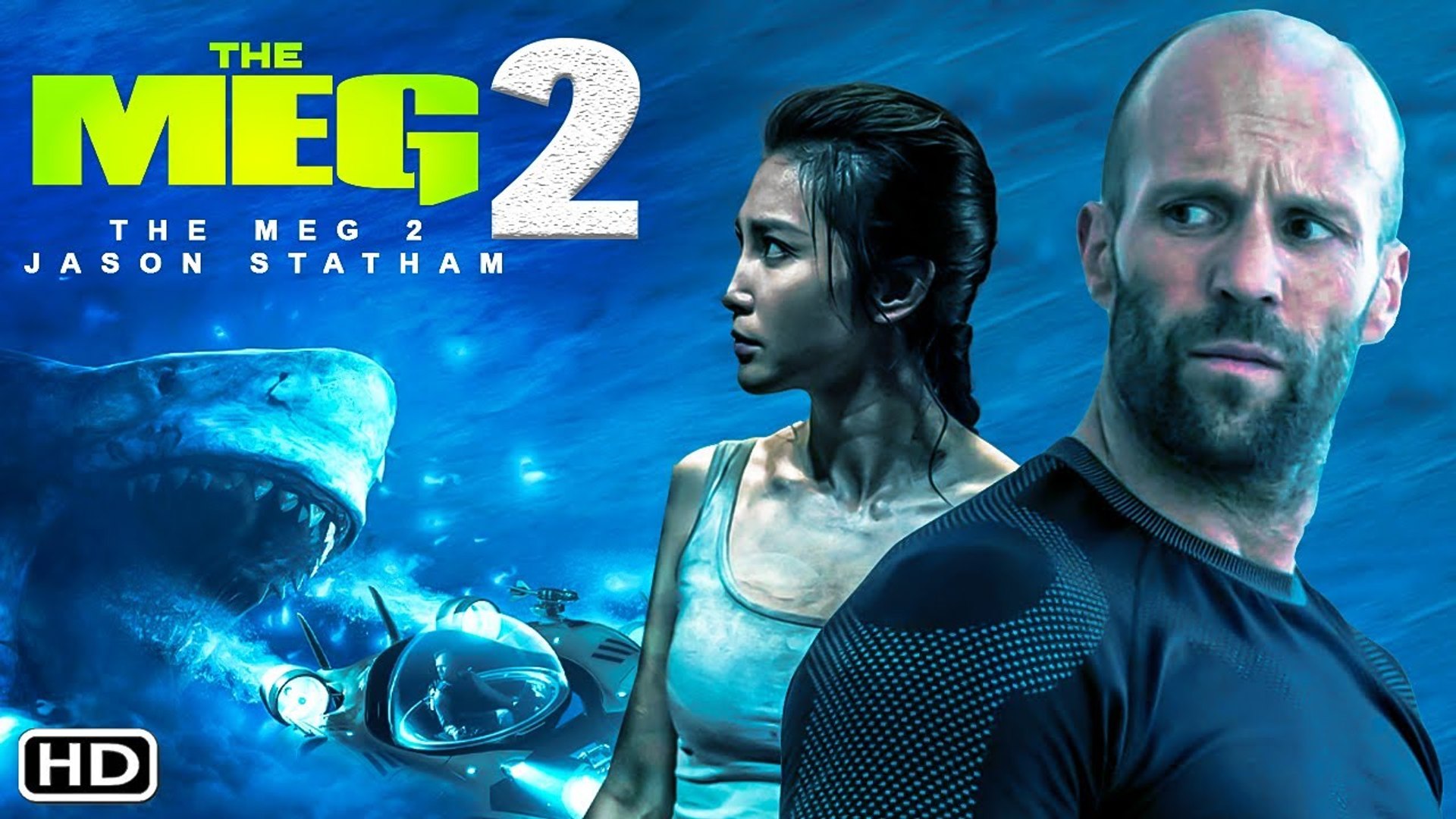 Jason Statham And Li Bingbing The Meg 2018 Movie Wallpapers