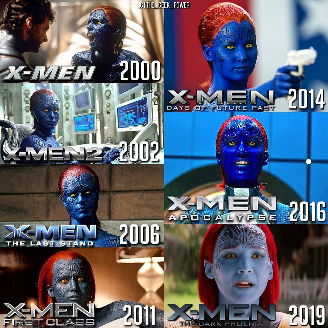 Jennifer Lawrence As Mystique In X Men Dark Phoenix 2018 Wallpapers
