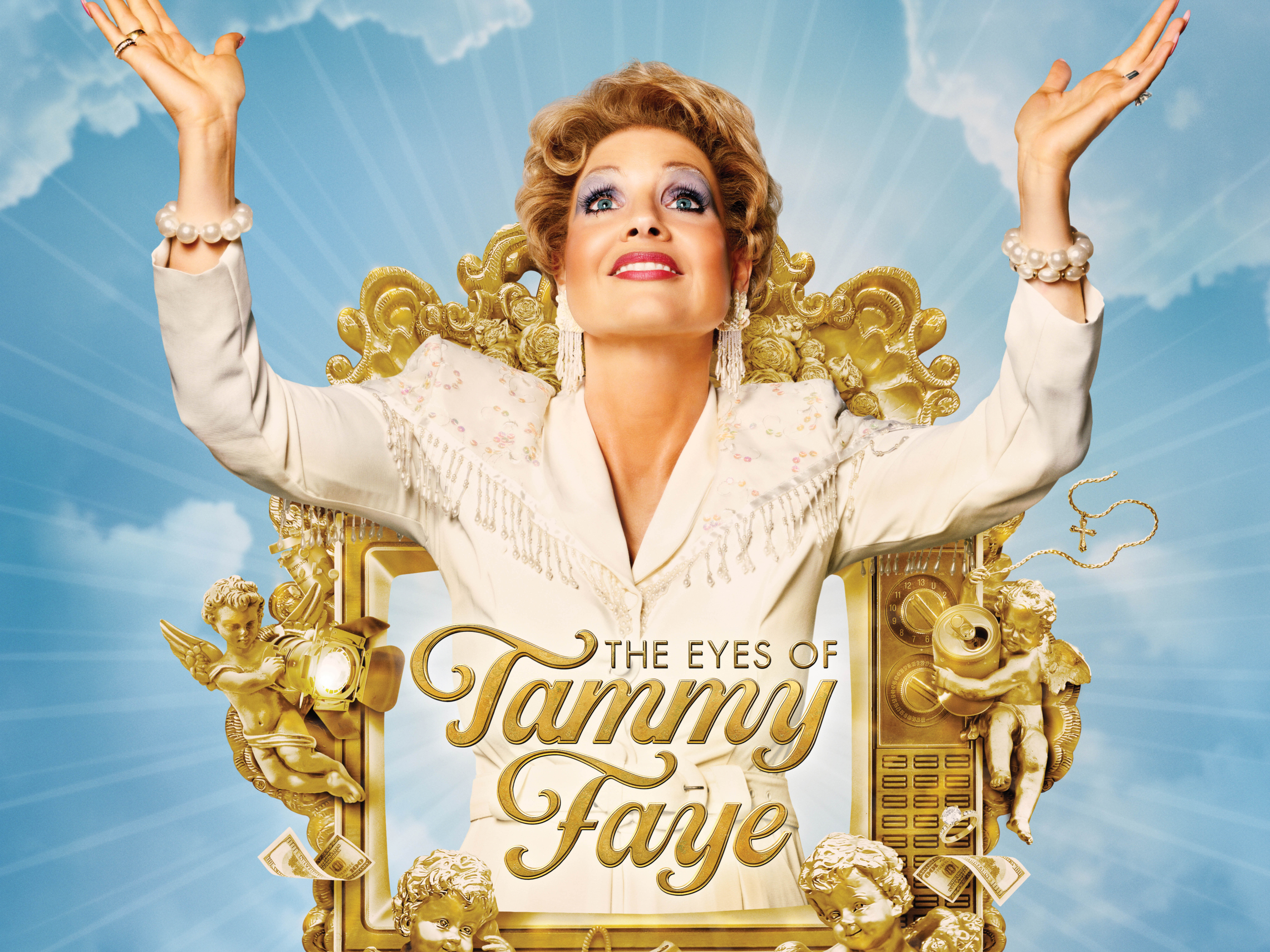 Jessica Chastain The Eyes Of Tammy Faye Movie Wallpapers