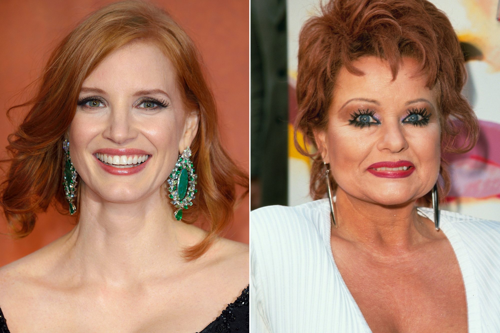 Jessica Chastain The Eyes Of Tammy Faye Movie Wallpapers