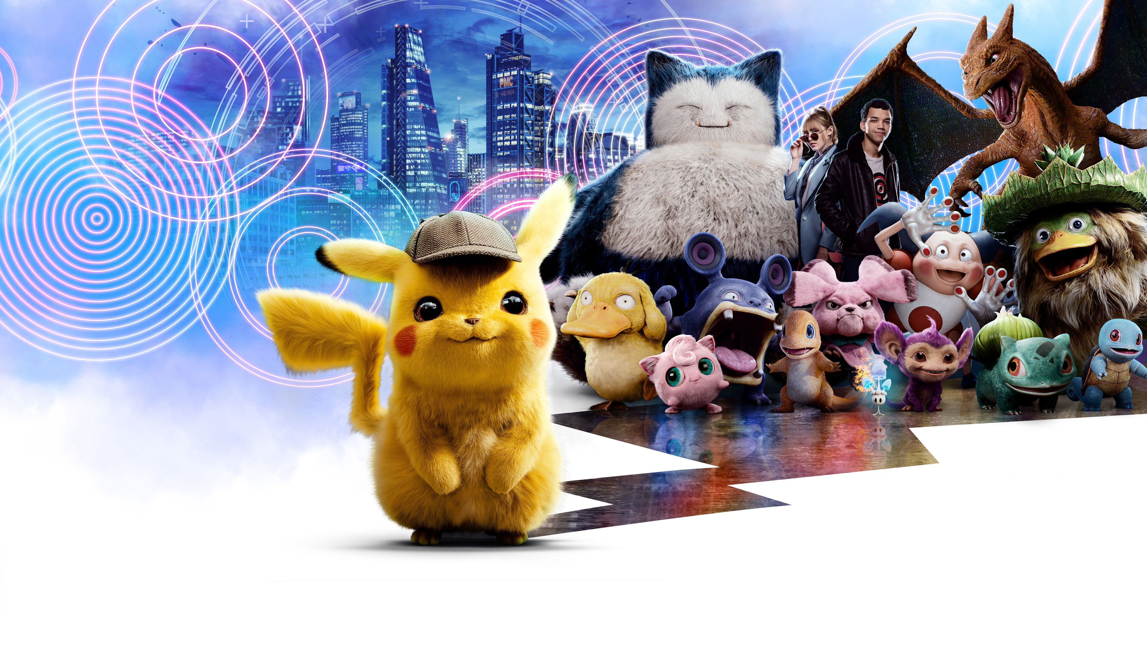 Jigglypuff In Pokemon Detective Pikachu Movie Wallpapers