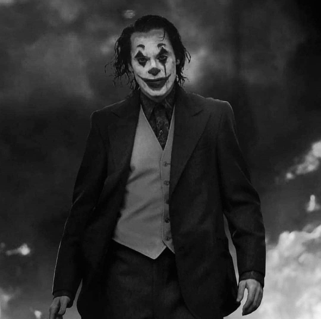 Joaquin Phoenix As Joker Monochrome Wallpapers