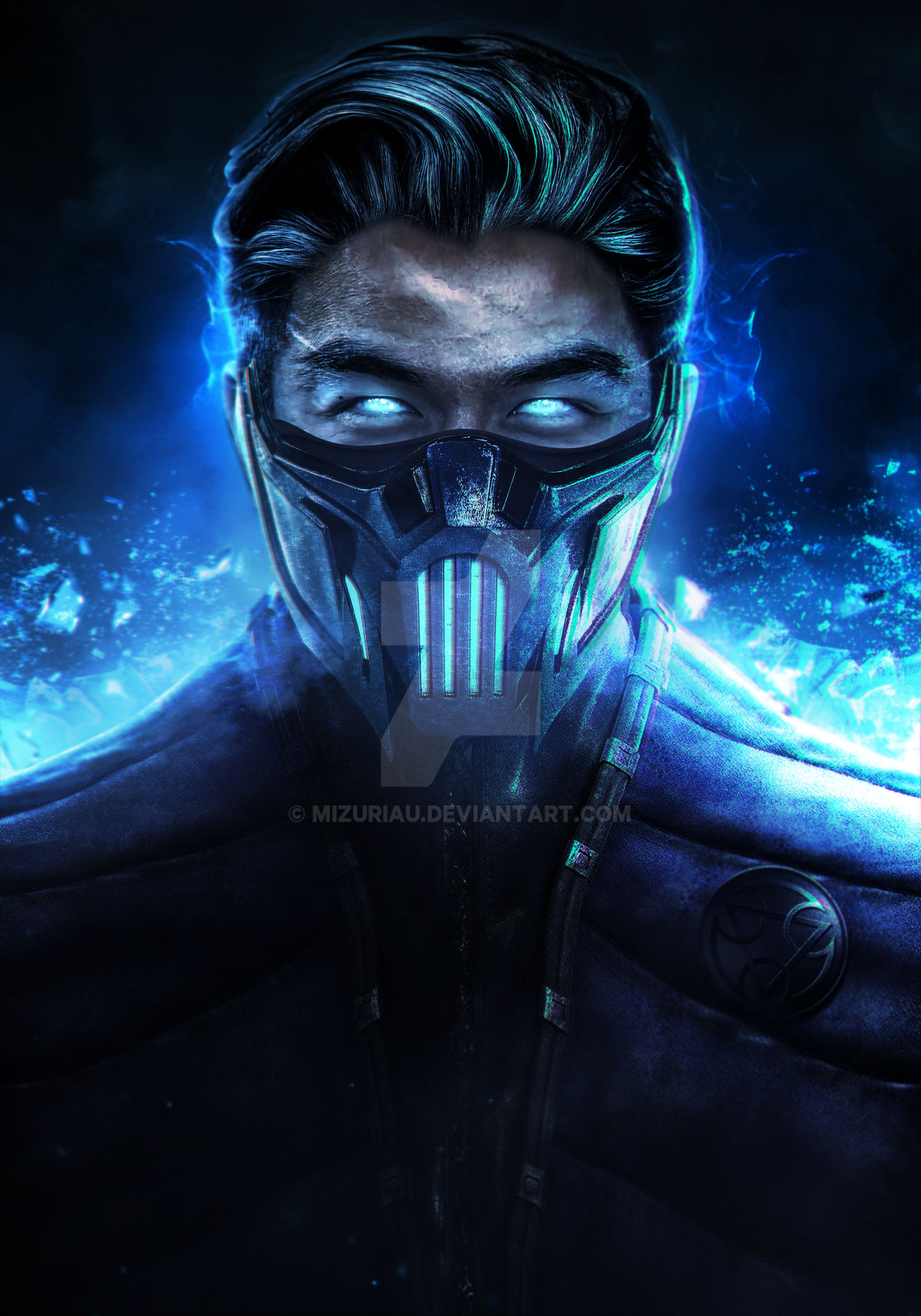 Joe Taslim As Sub Zero Mortal Kombat Movieart Wallpapers