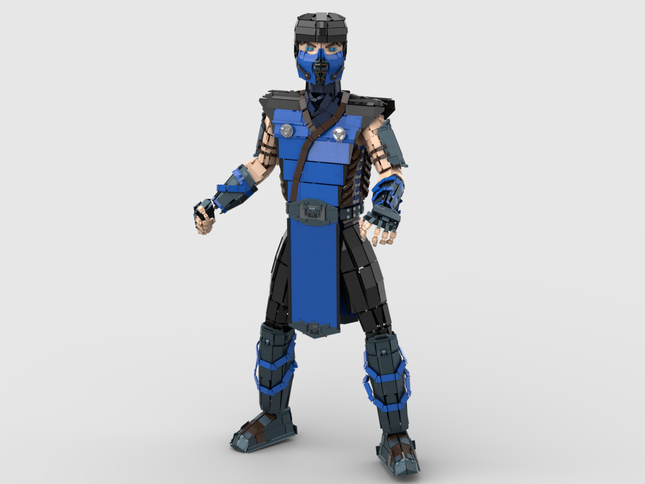 Joe Taslim As Sub Zero Mortal Kombat Movieart Wallpapers