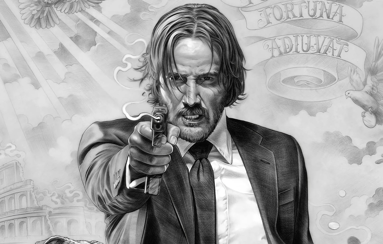 John Wick Chapter 4 Art Wallpapers