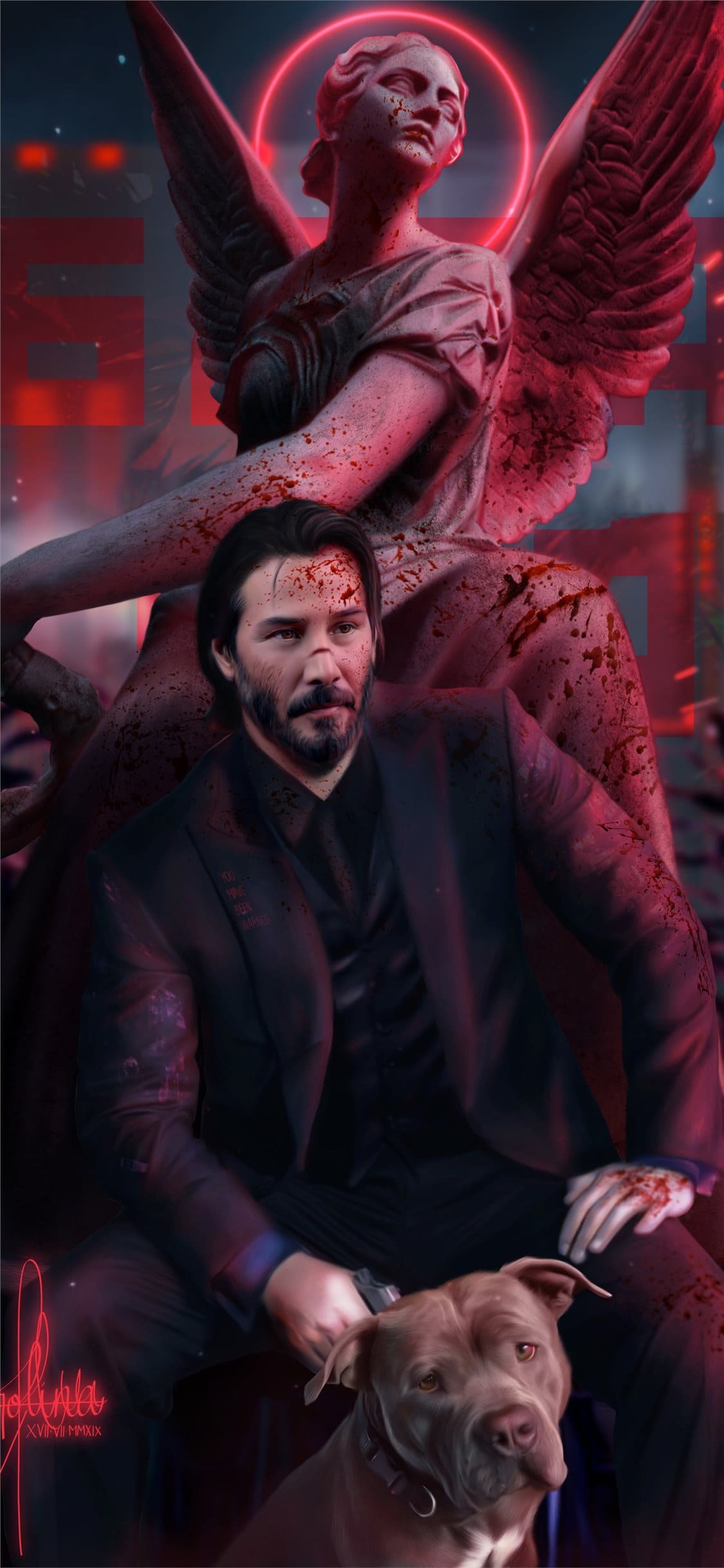 John Wick Chapter 4 Art Wallpapers