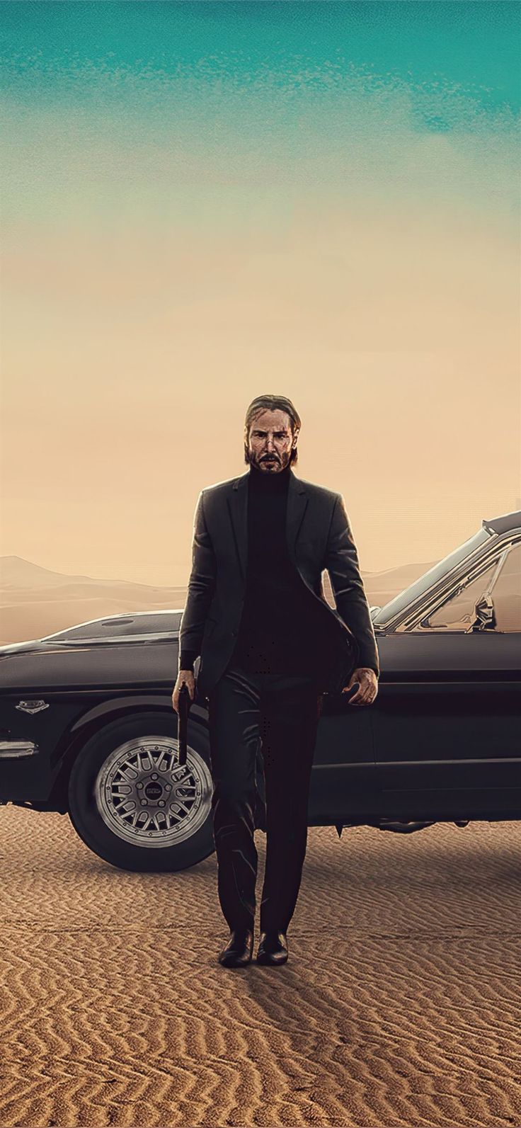 John Wick Mustang Wallpapers