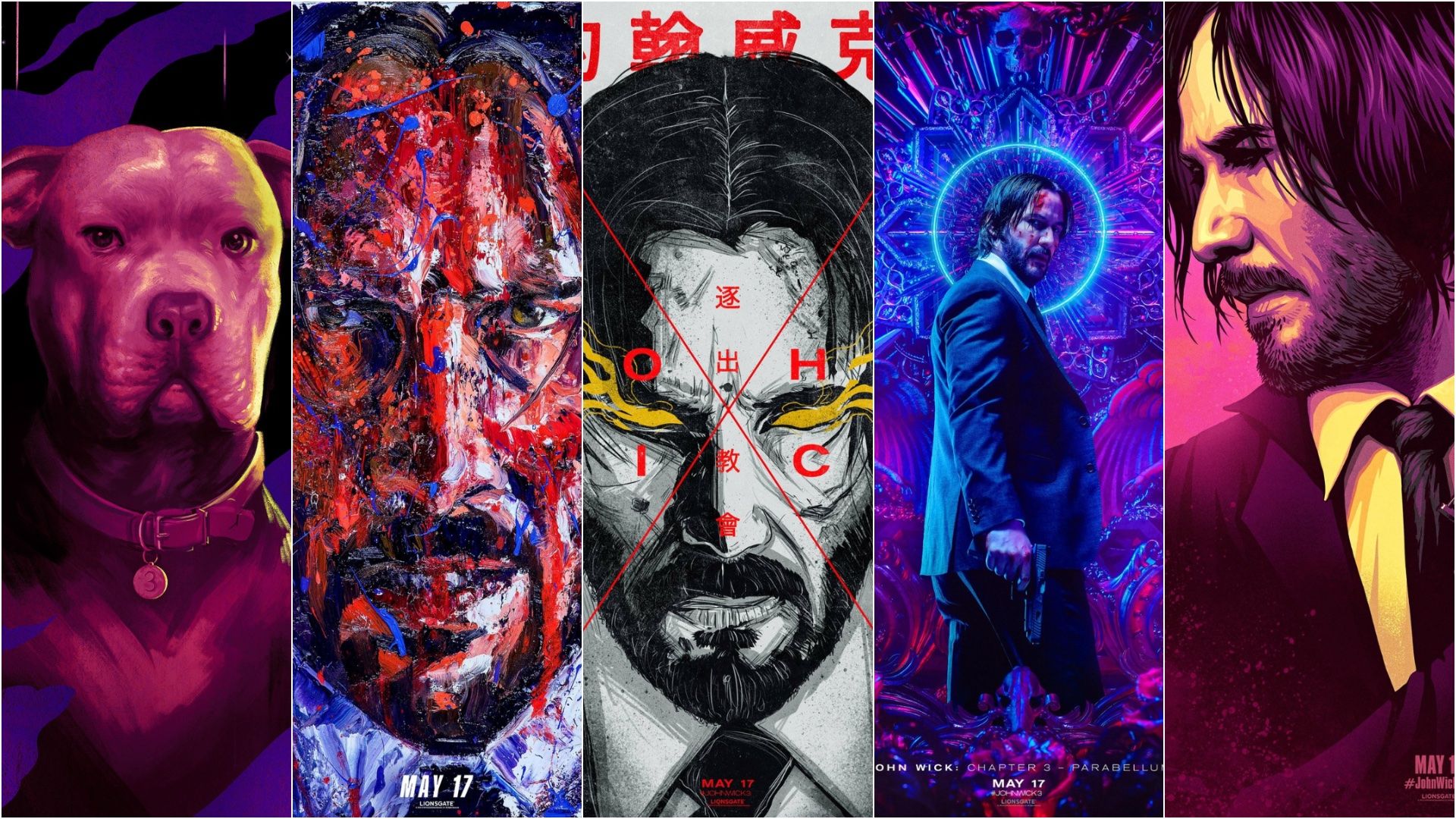 John Wick Parabellum Poster Wallpapers