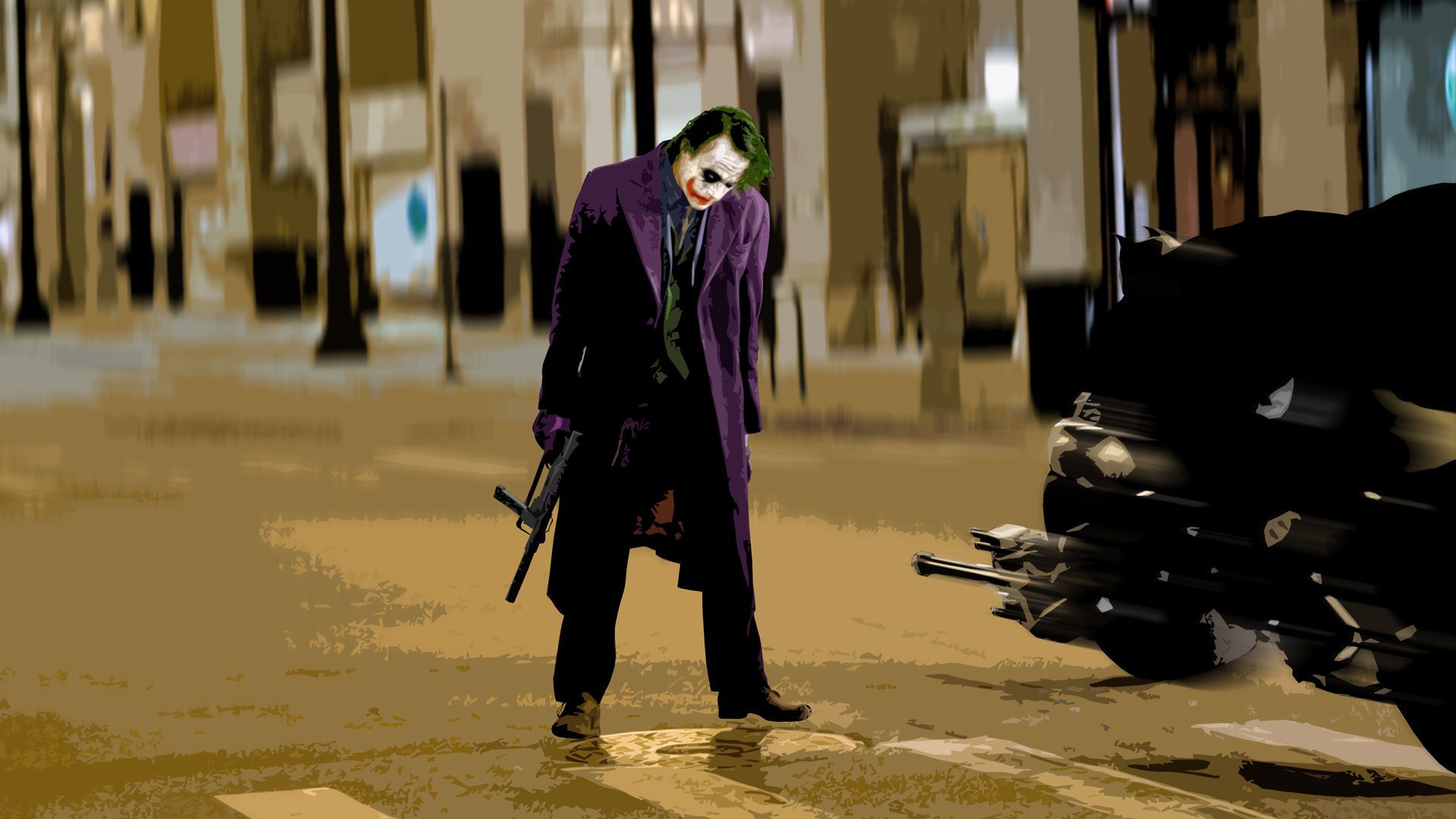 Joker Walking Wallpapers