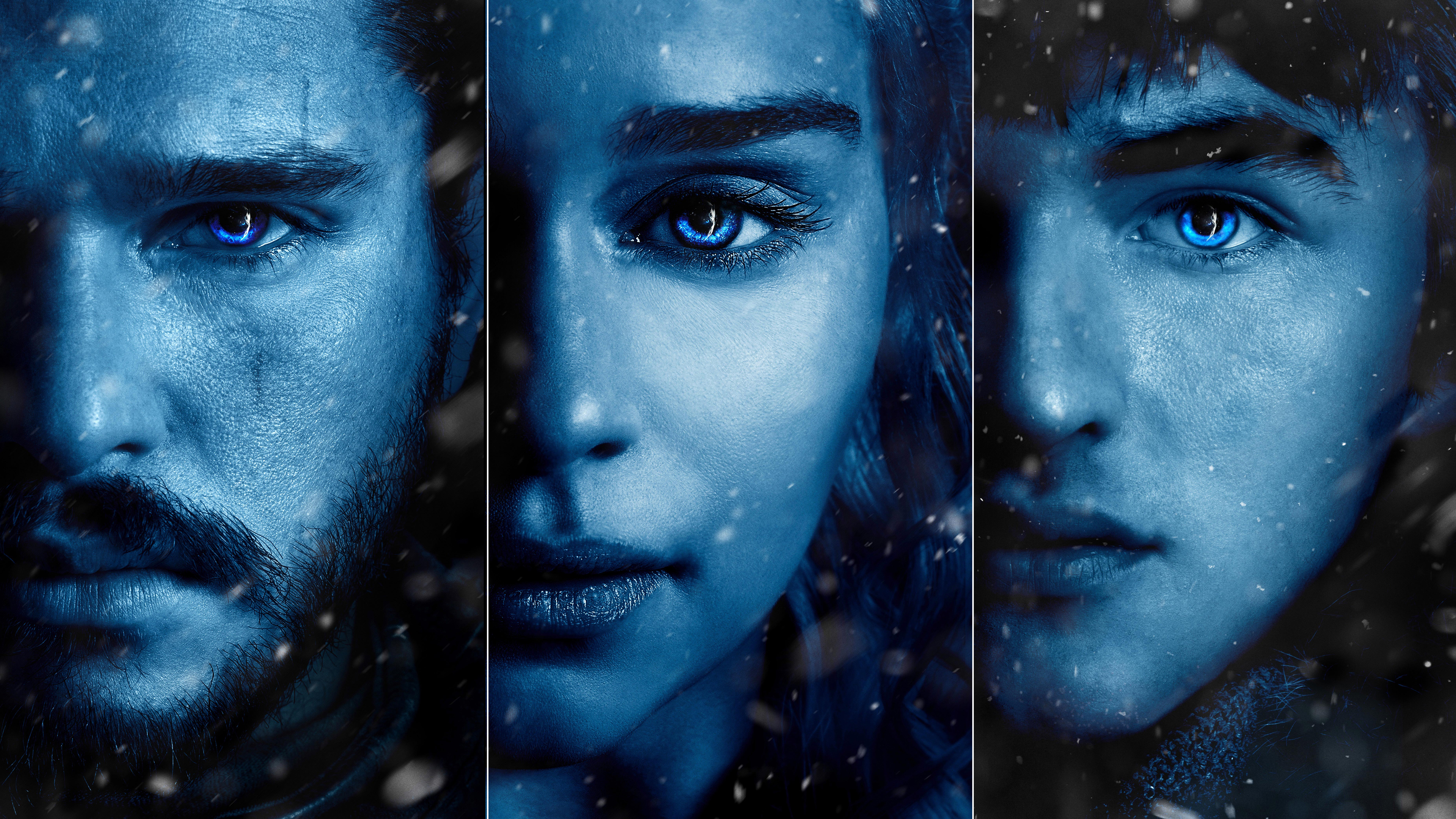 Jon Snow And Daenerys Targaryen Meet Wallpapers