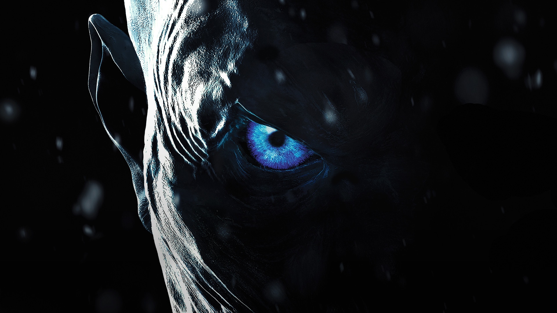 Jon Snow With Wolf Attacking White Walkers Artwork Wallpapers