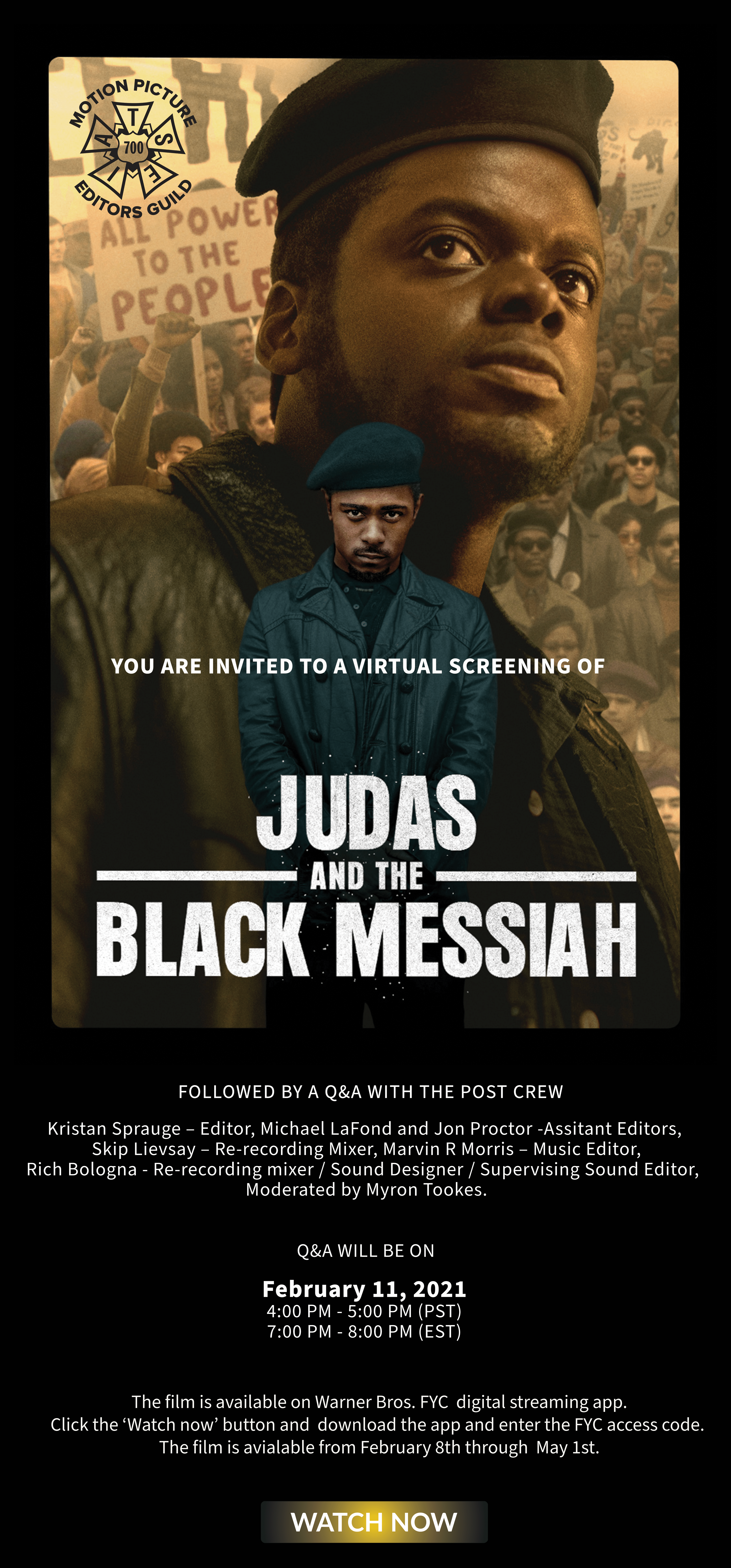 Judas And The Black Messiah 2021 Wallpapers