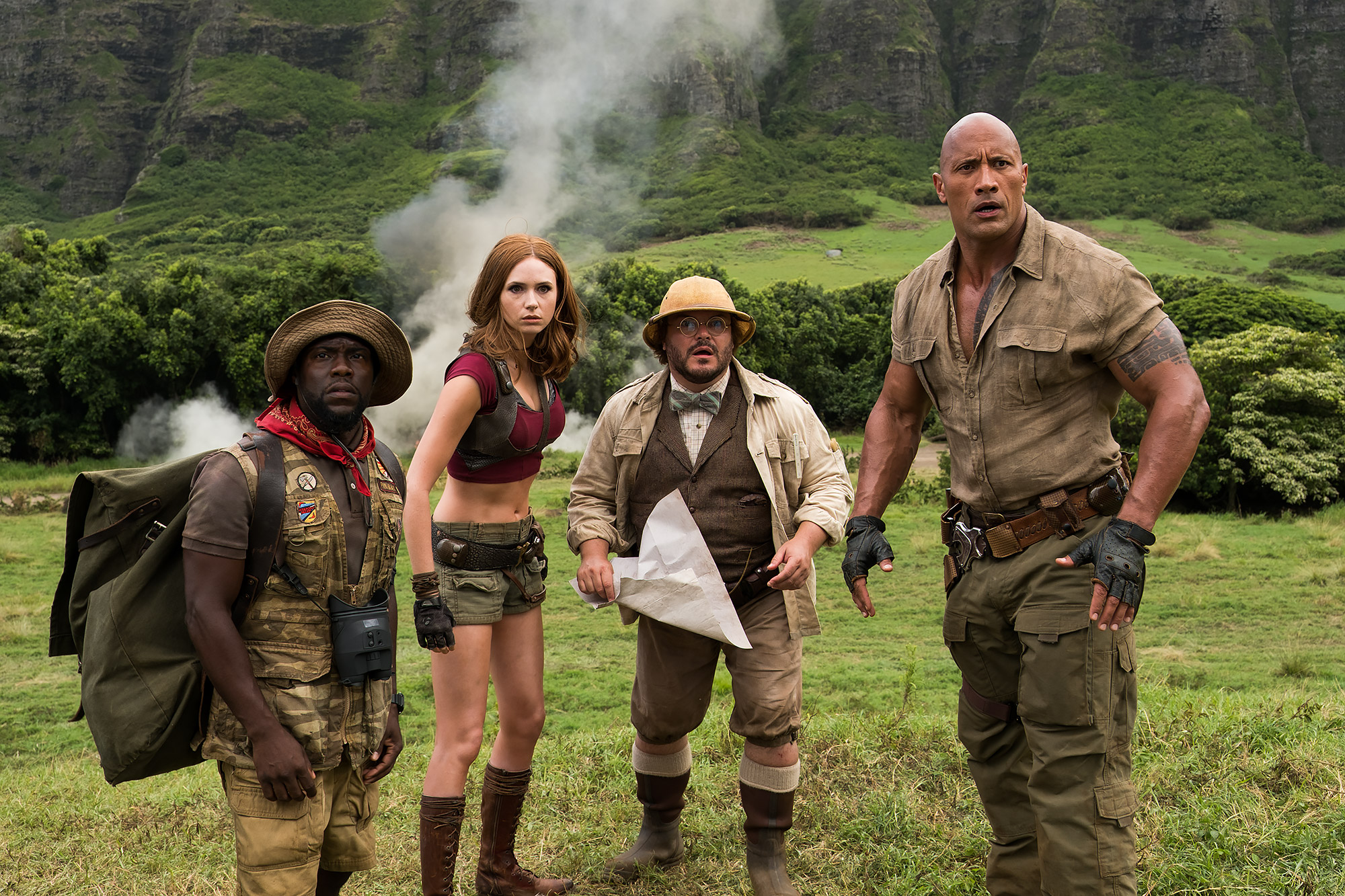 Jumanji 3 Kevin Hart And Dwayne Johnson Wallpapers