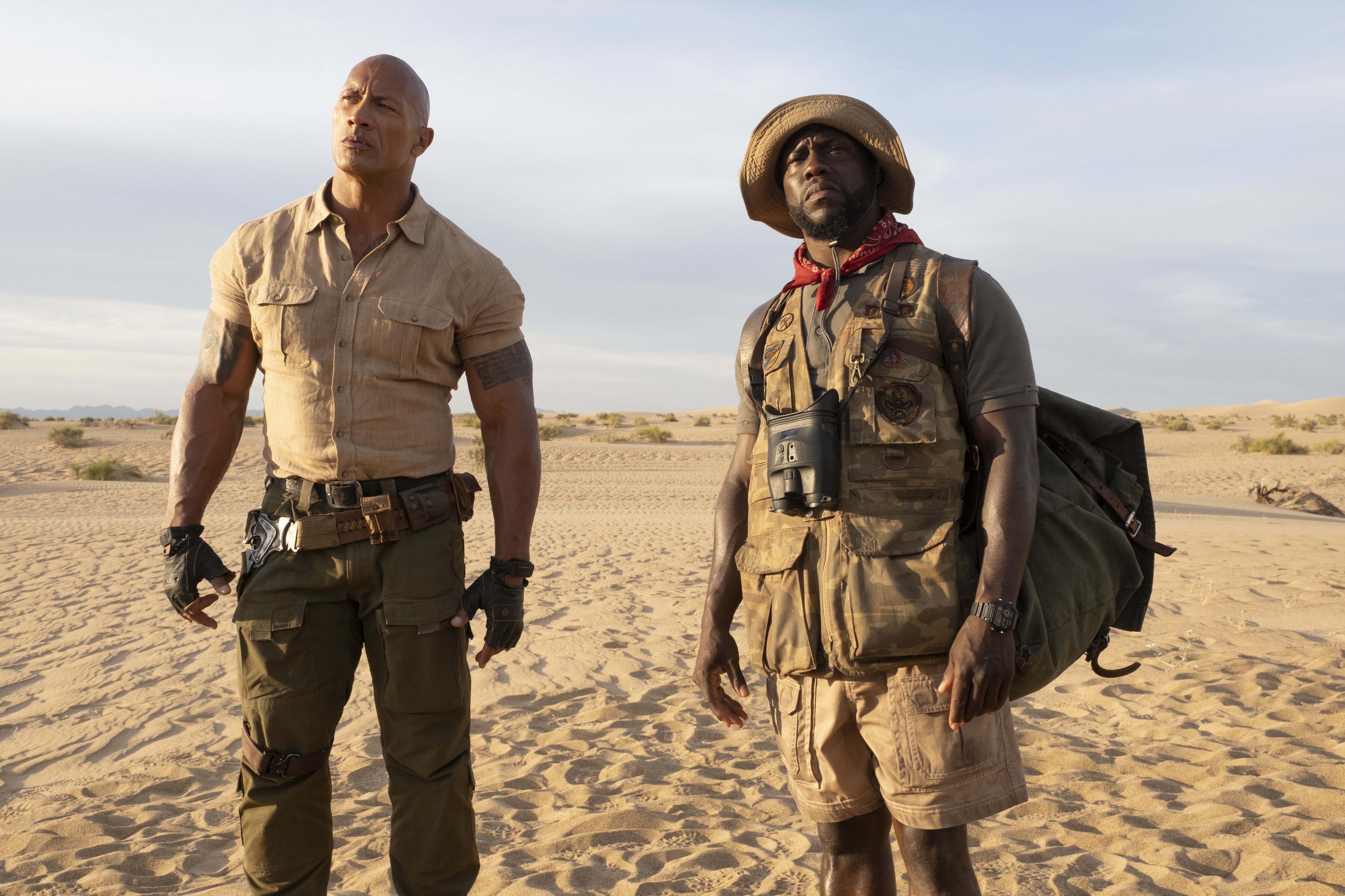 Jumanji 3 Kevin Hart And Dwayne Johnson Wallpapers