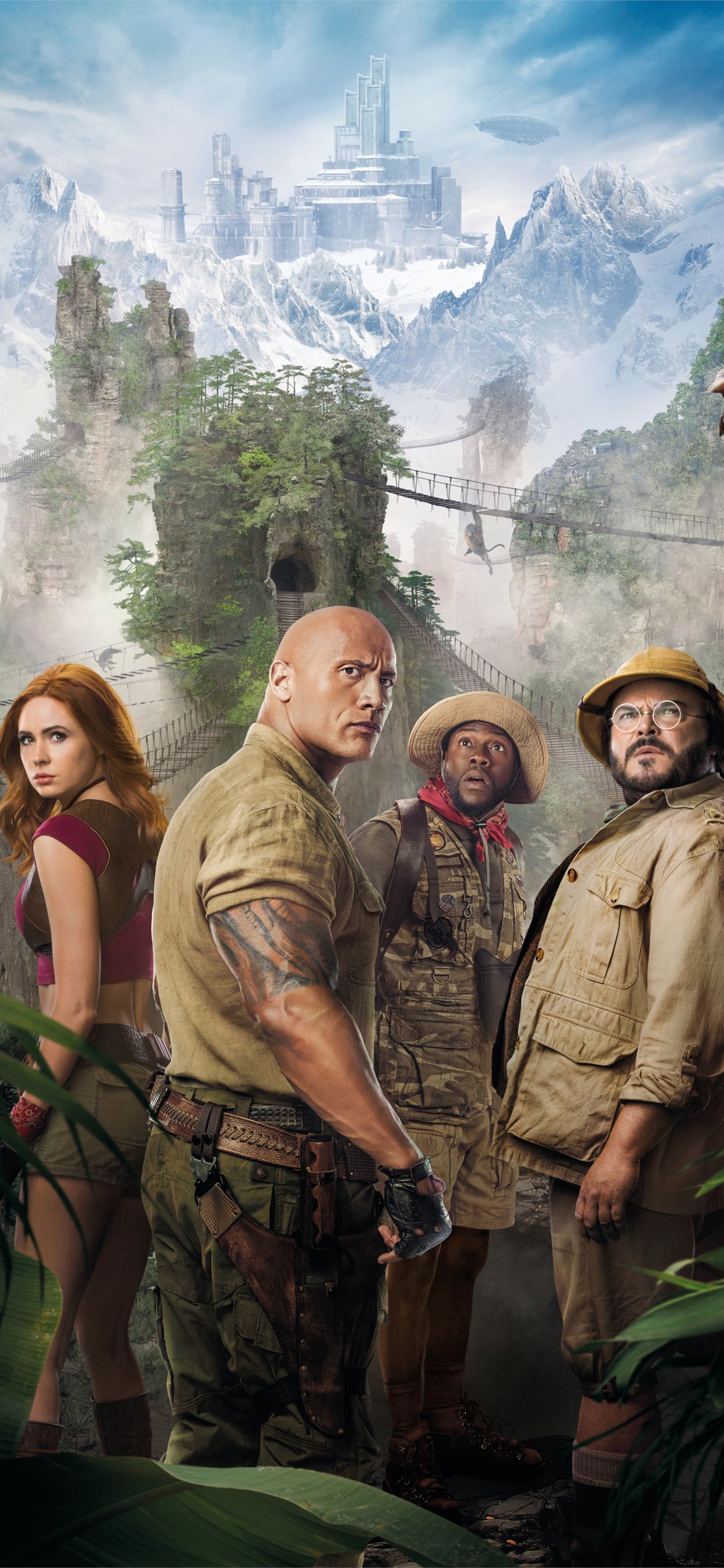 Jumanji Next Level 8K Wallpapers