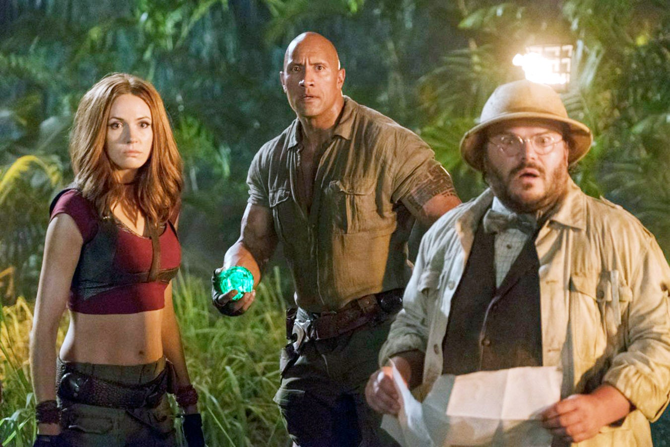 Jumanji Welcome To The Jungle Cast Wallpapers