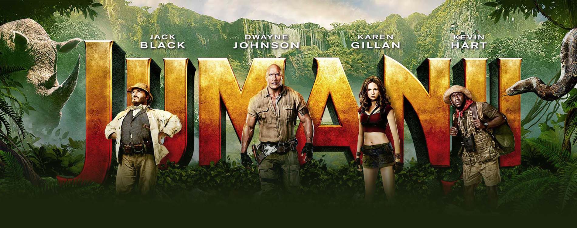 Jumanji Welcome To The Jungle Cast Wallpapers