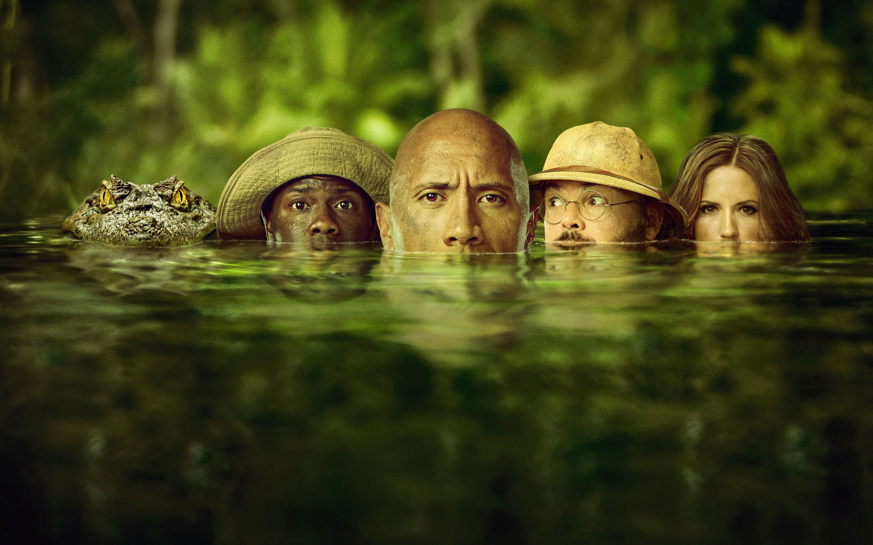 Jumanji Welcome To The Jungle Movie Poster 2017 Wallpapers