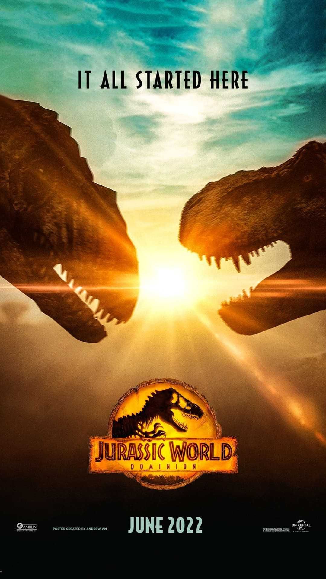 Jurassic World Dominion 2020 Poster Wallpapers