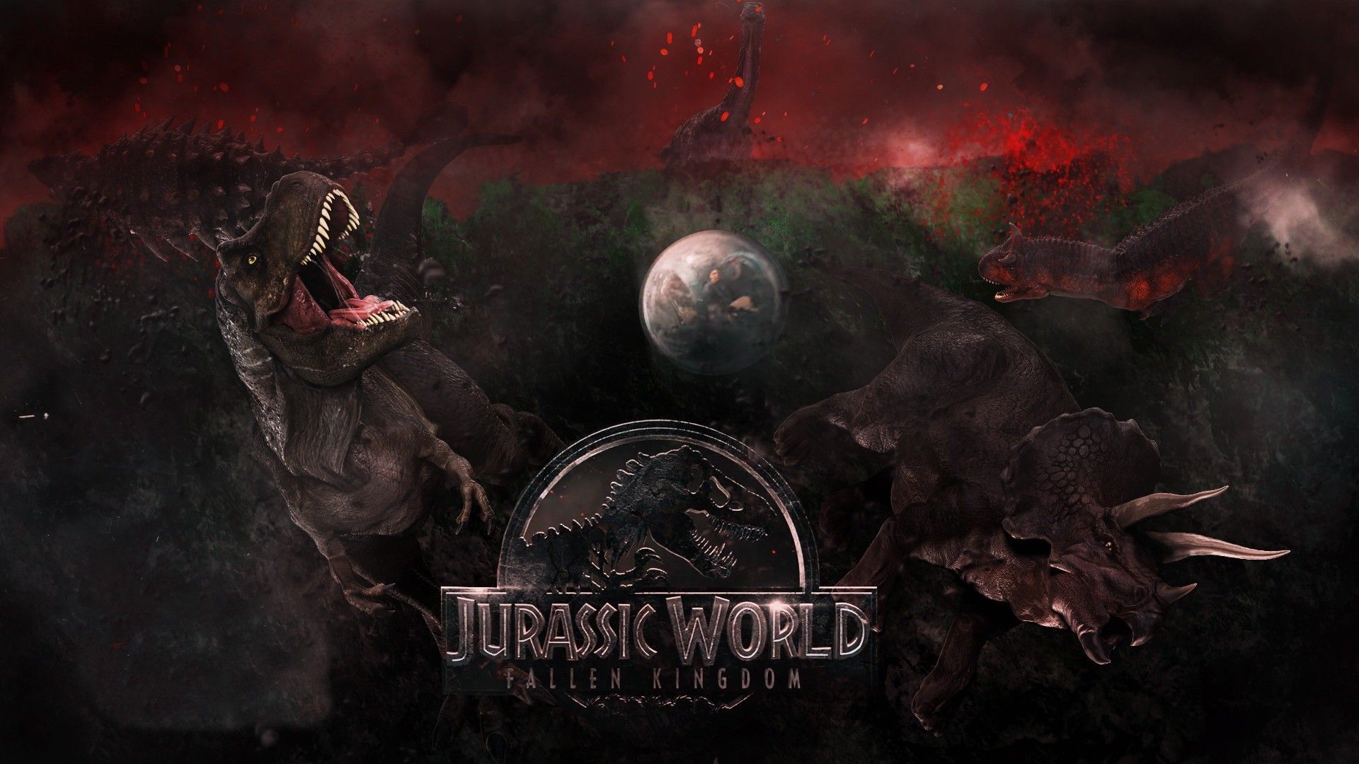 Jurassic World Fallen Kingdom Poster 2018 Wallpapers