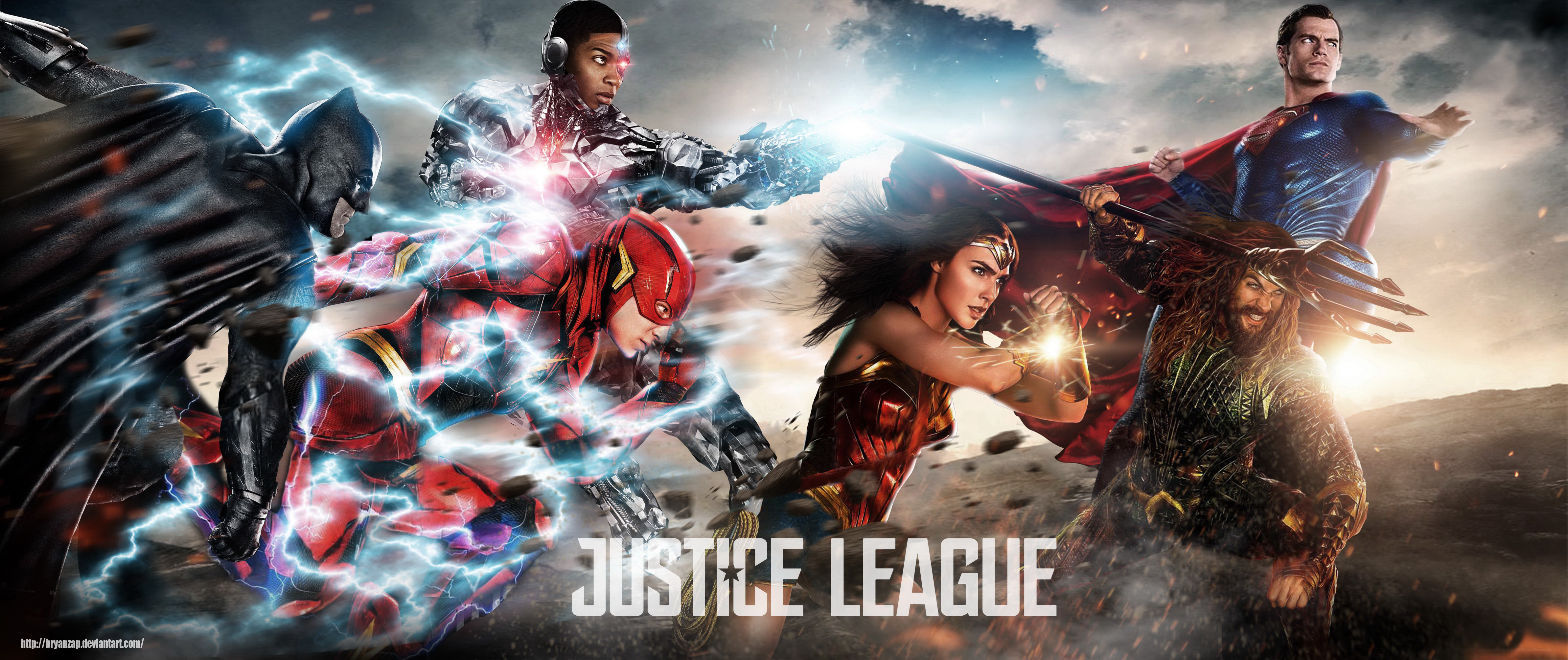Justice League 2017 Superheroes Poster Wallpapers