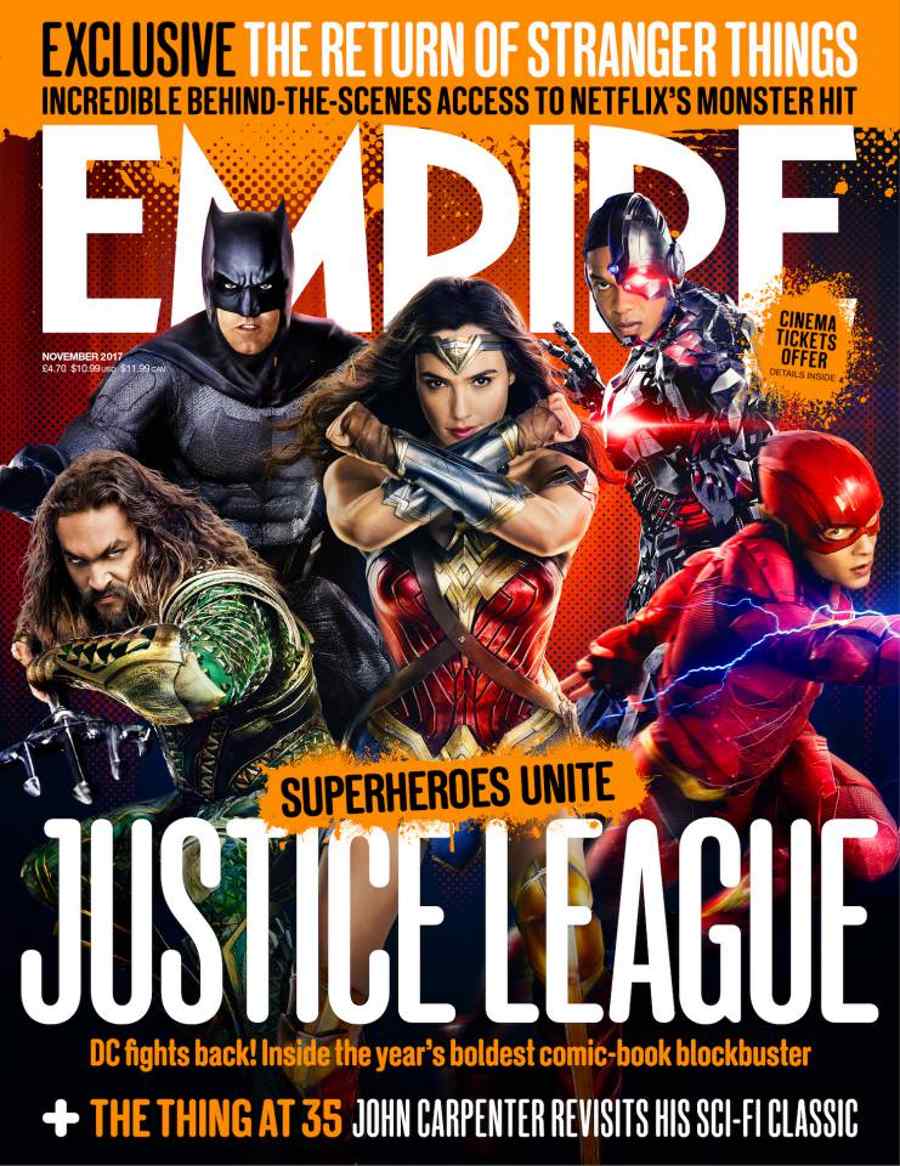 Justice League Empire Magazine Cover Wallpapers