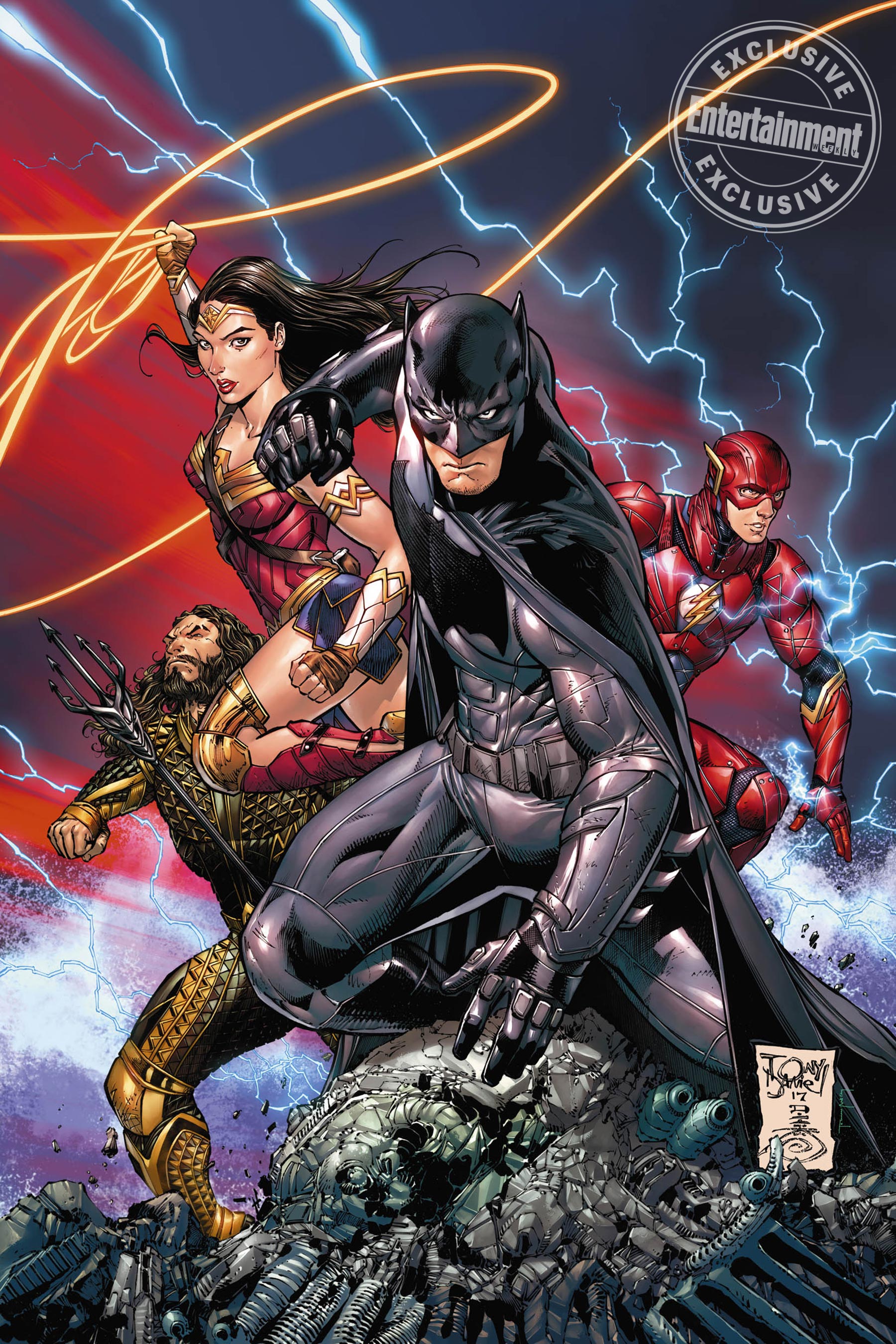 Justice League Empire Magazine Cover Wallpapers