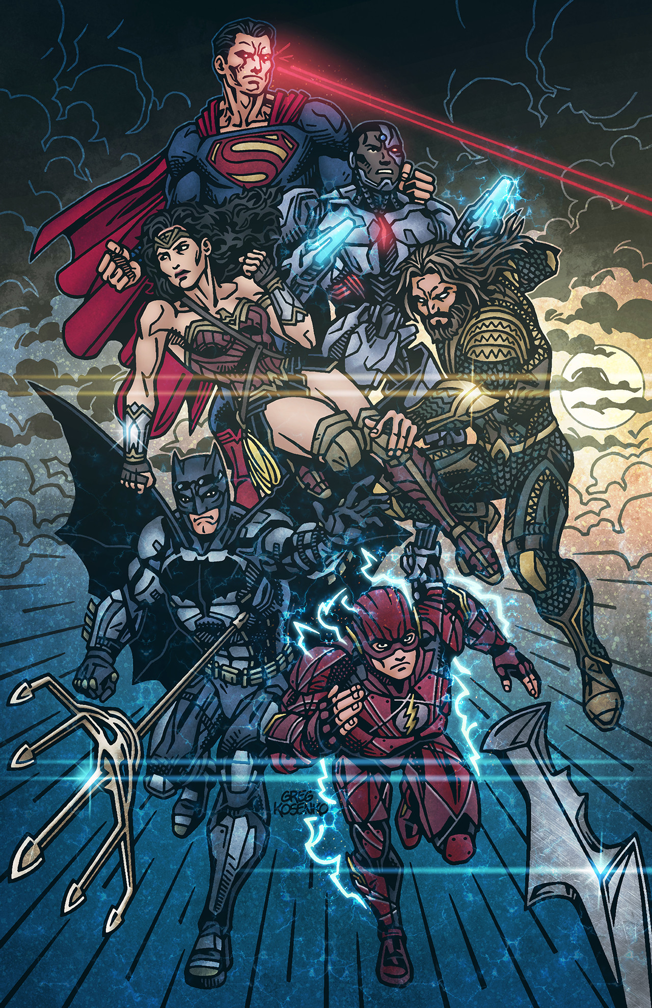 Justice League Fan Artwork Wallpapers