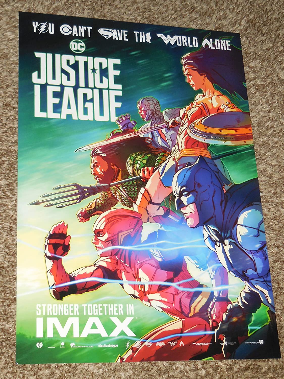 Justice League Imax Comic Cover Art Wallpapers