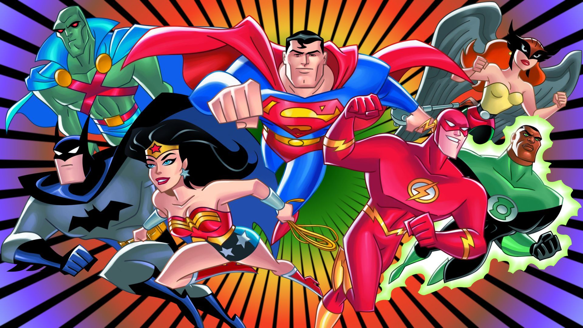Justice League Original Team Wallpapers
