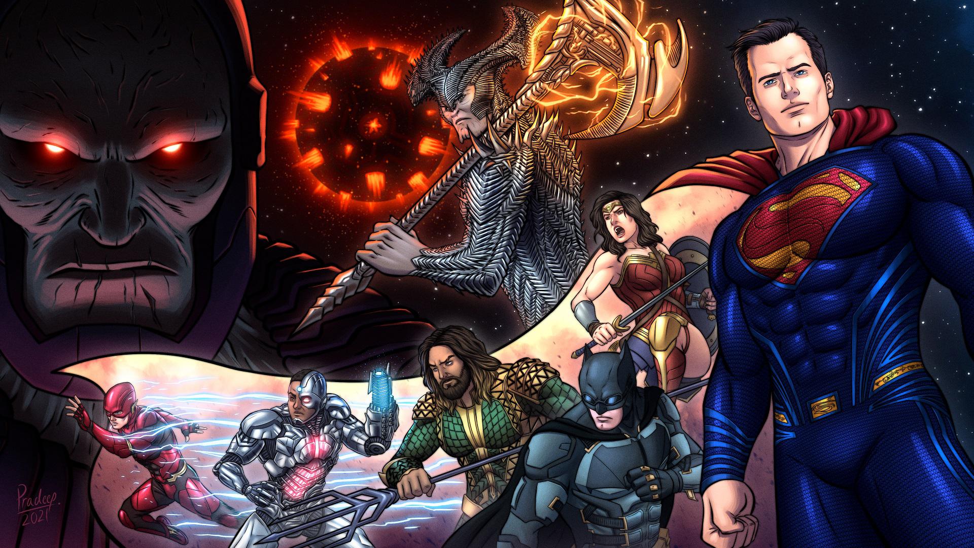 Justice League Vs Darkseid Fanart Wallpapers