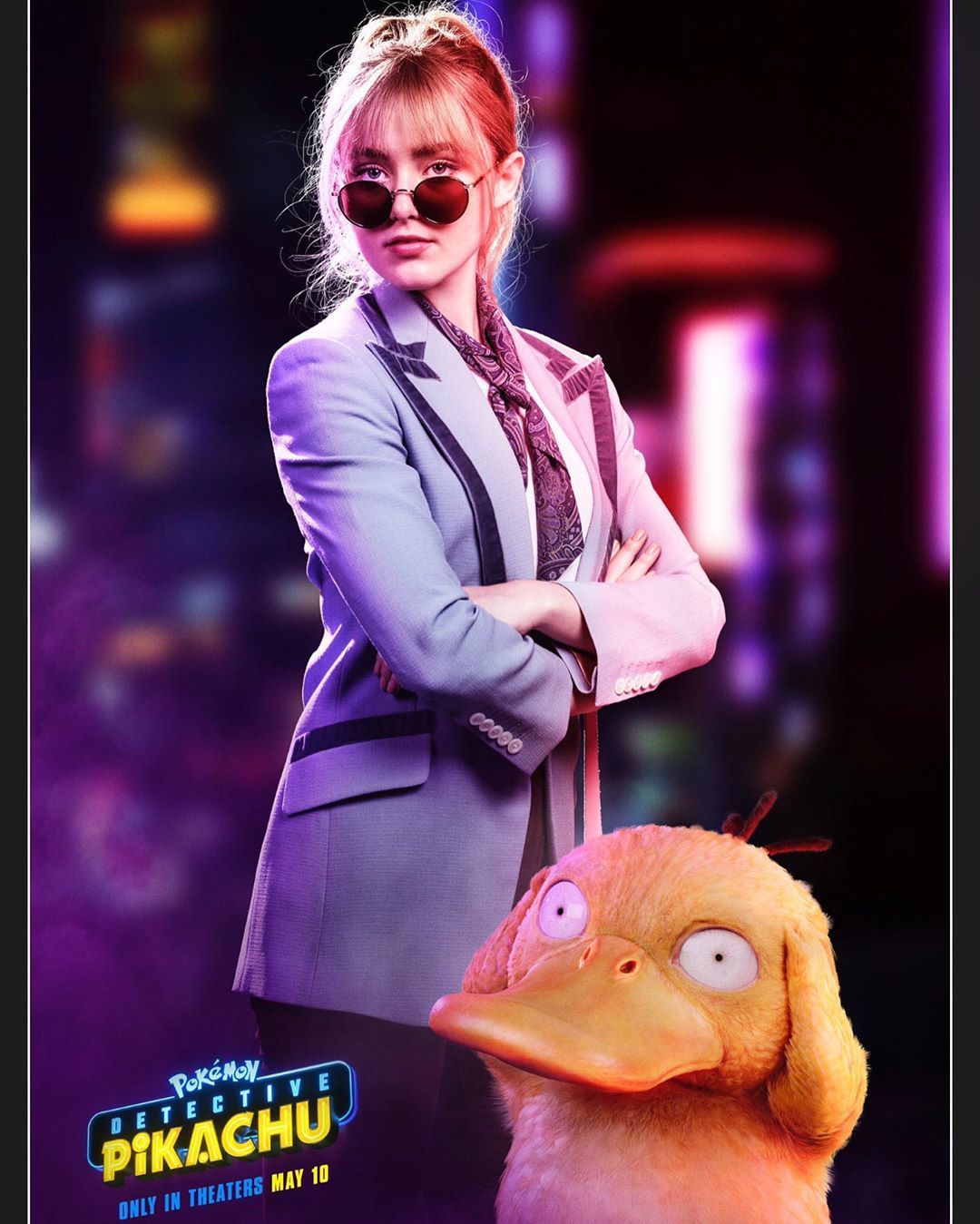 Kathryn Newton In Pokemon Detective Pikachu Wallpapers