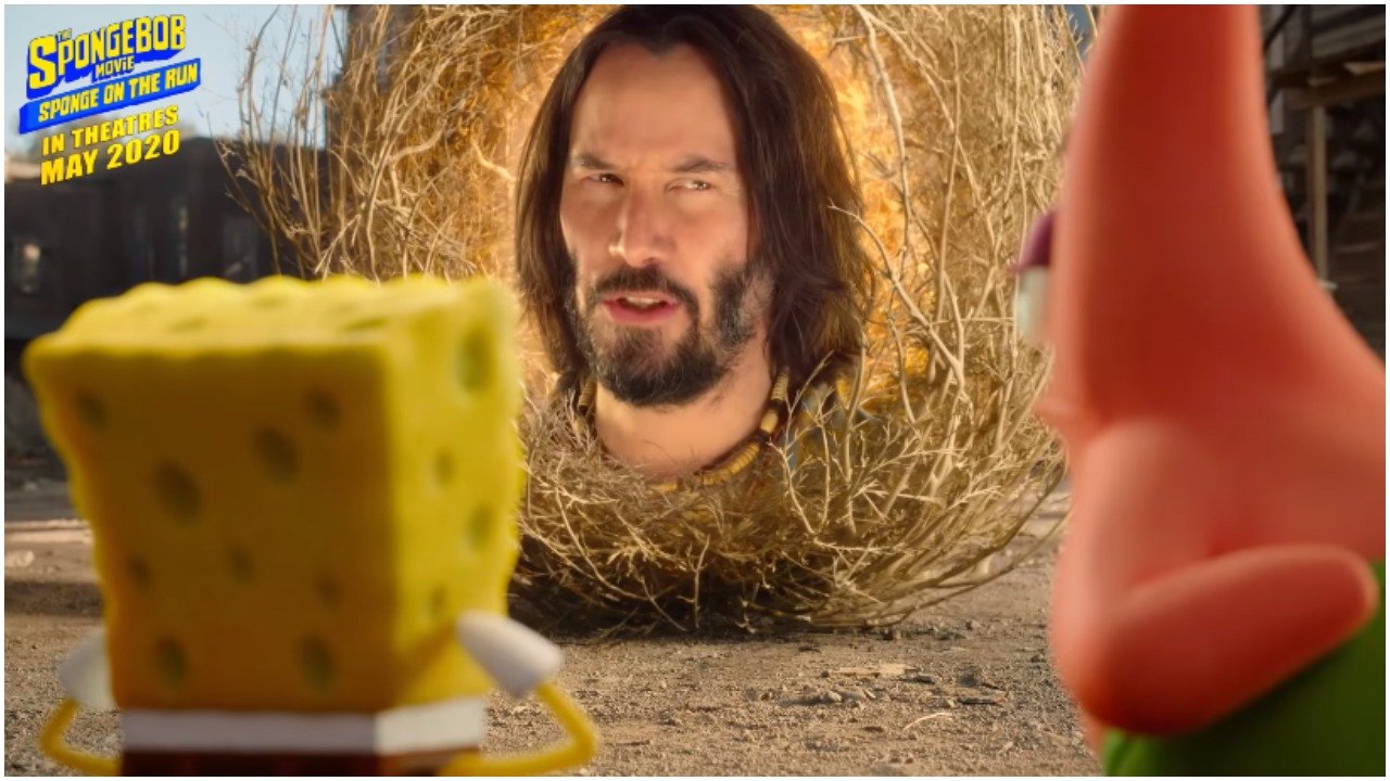 Keanu Reeves Spongebob Movie Wallpapers