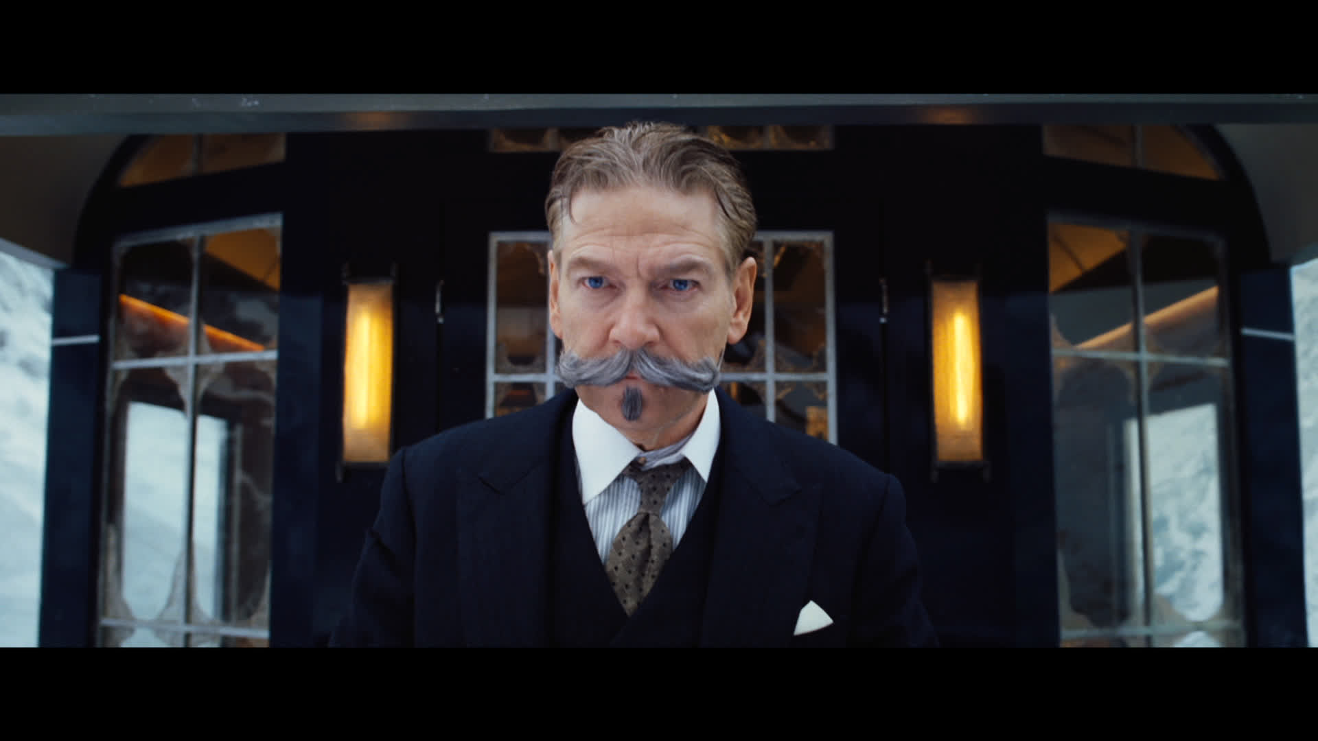 Kenneth Branagh As Hercule Poirot In Murder On The Orient Express Wallpapers