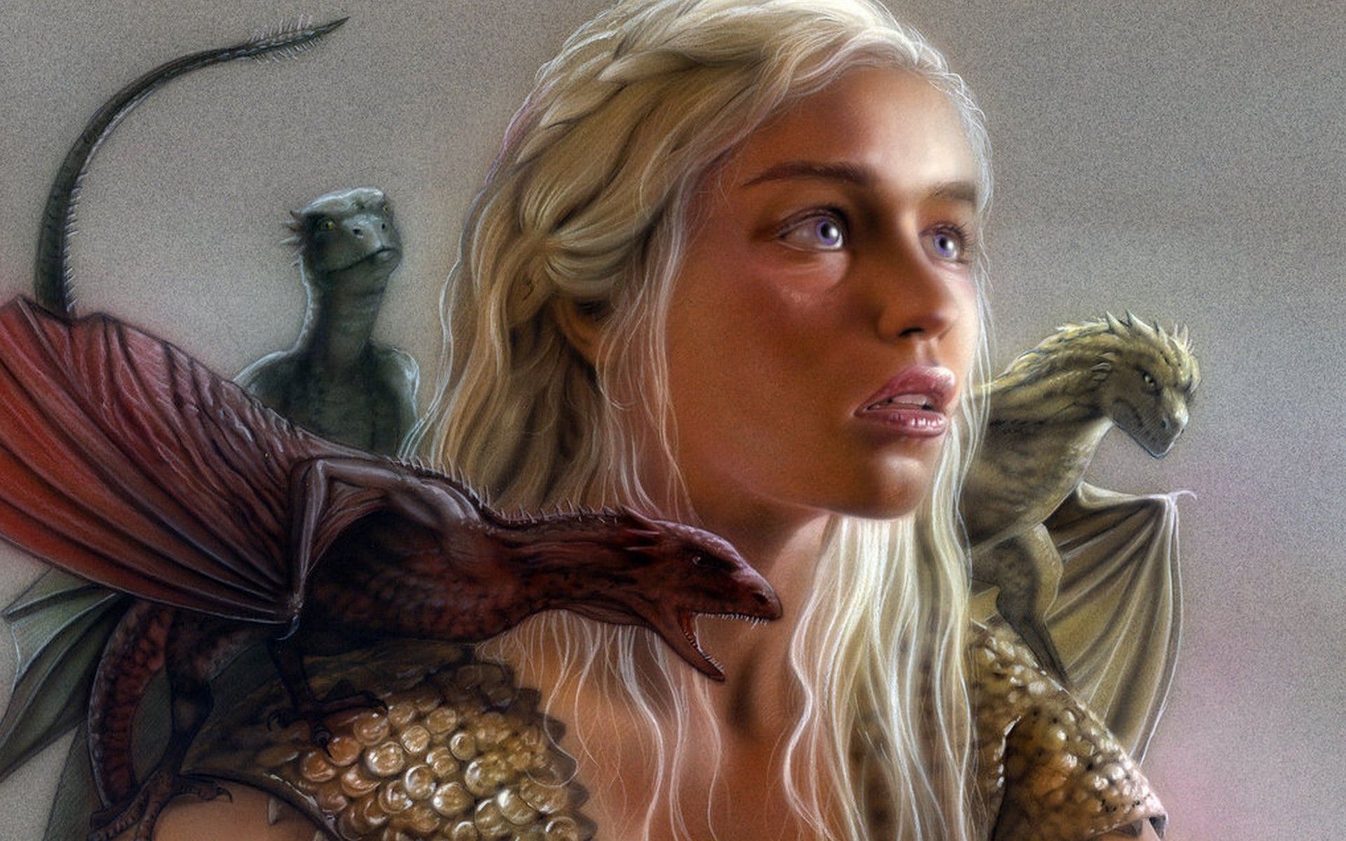 Khaleesi With Dragon Game Of Thrones Wallpapers