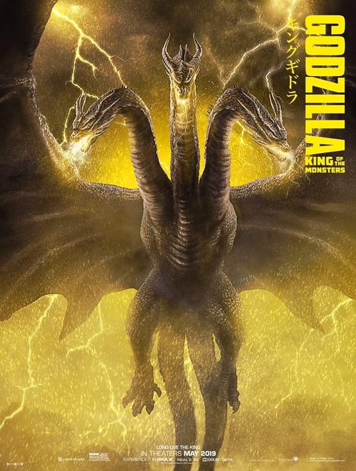 King Ghidorah In Godzilla King Of The Monsters Wallpapers