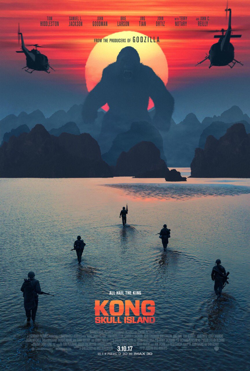 Kong Skull Island All Hail The King 4K Godzilla Wallpapers