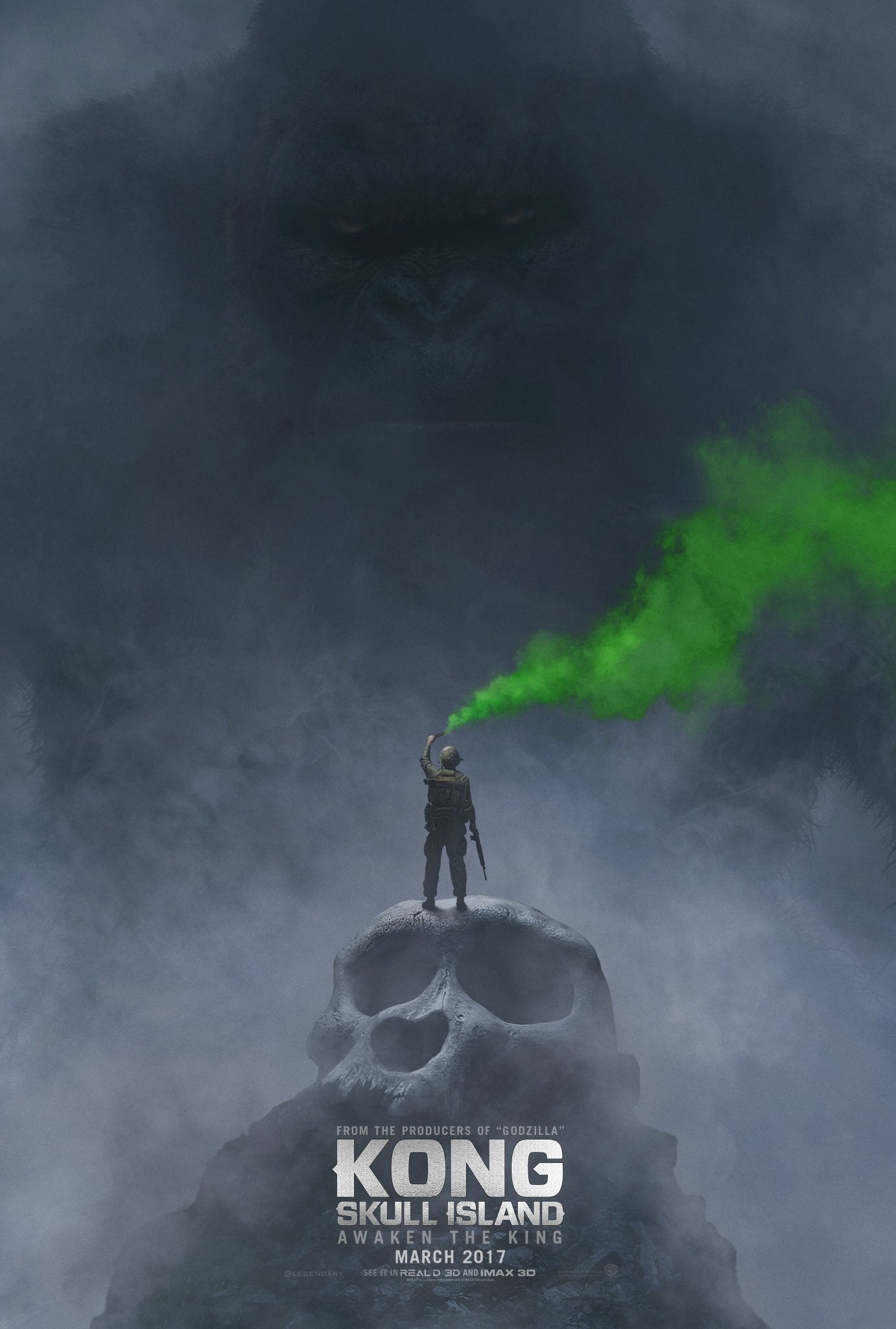 Kong Skull Island All Hail The King 4K Godzilla Wallpapers