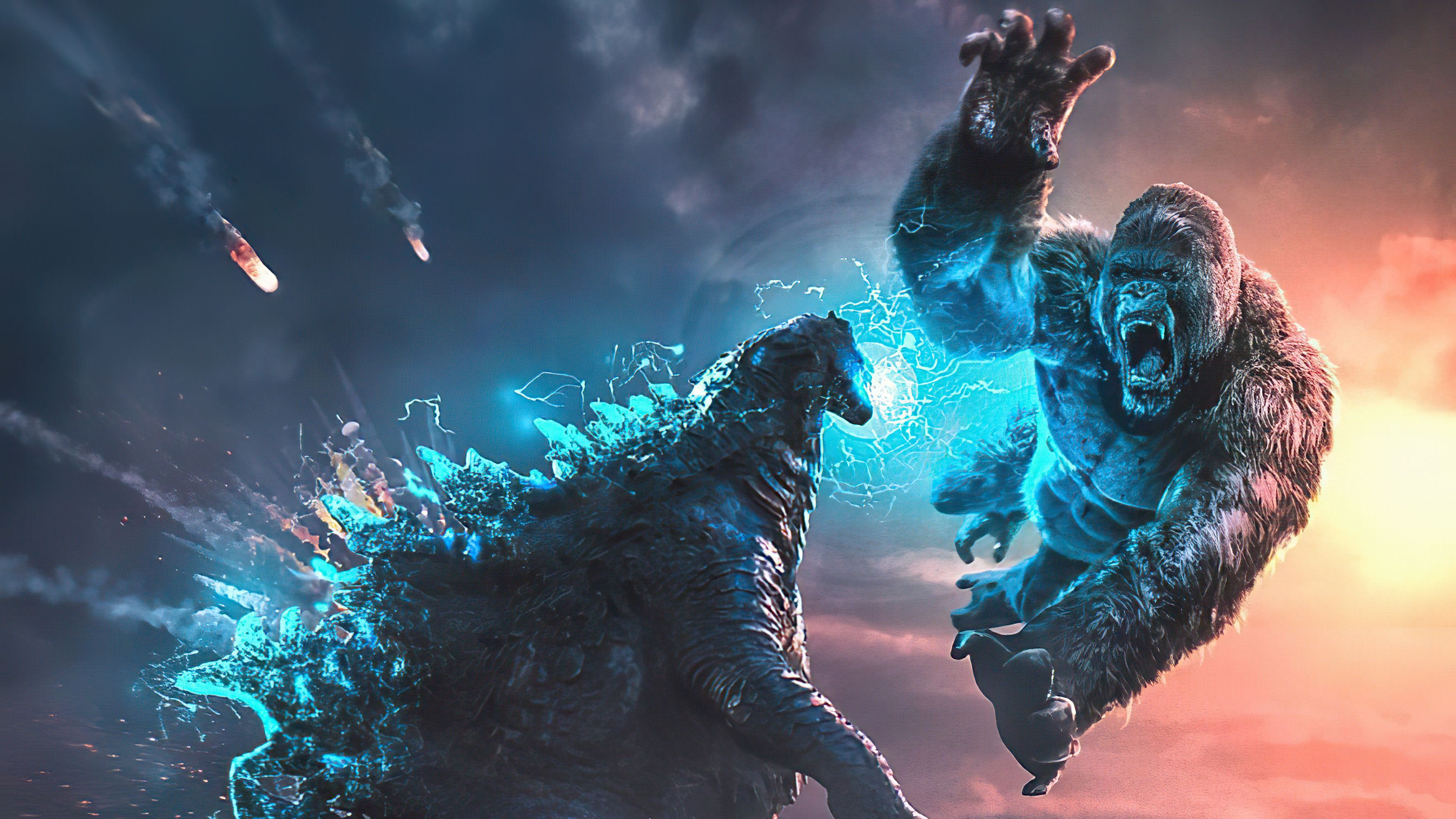 Kong Skull Island All Hail The King 4K Godzilla Wallpapers