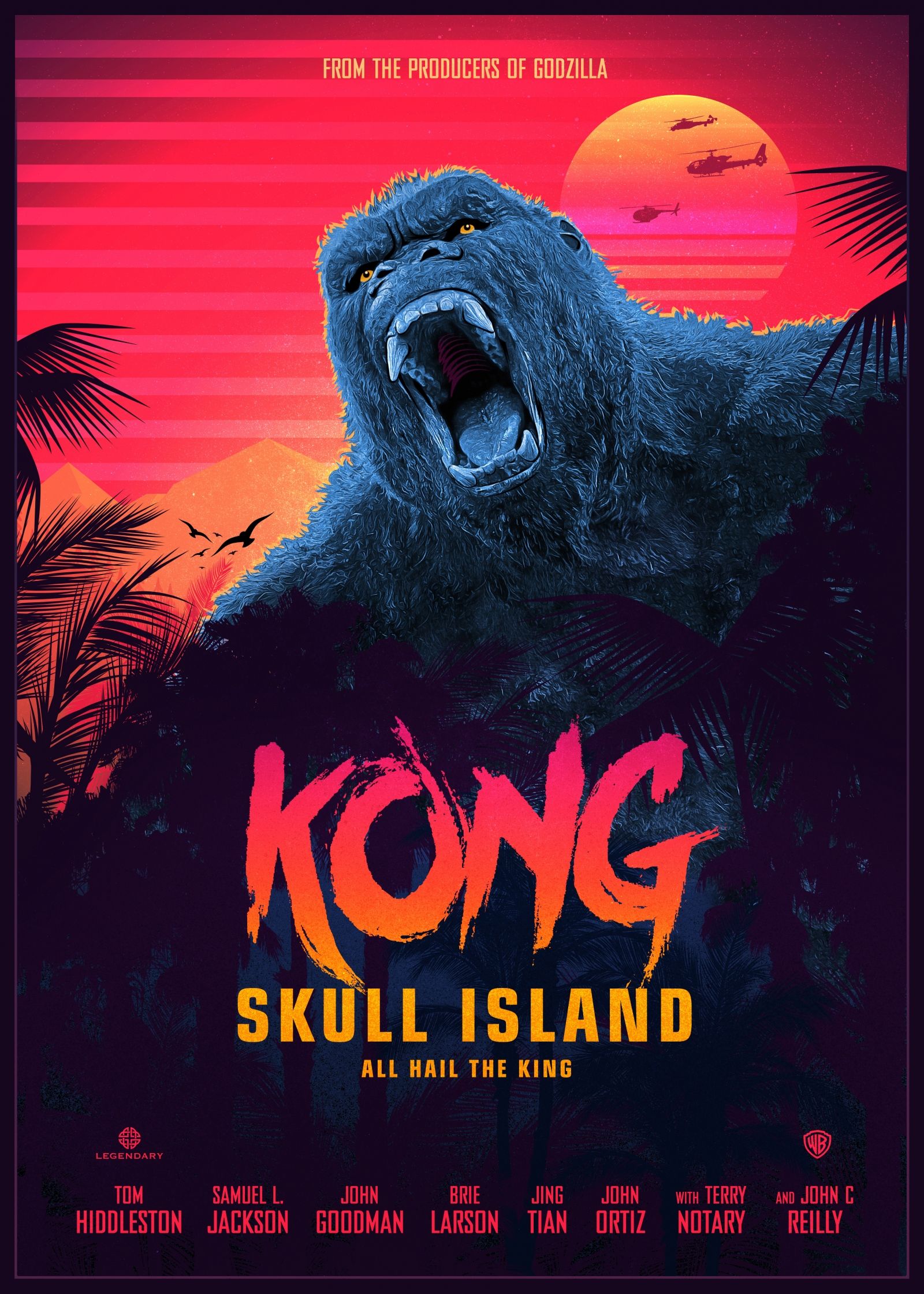 Kong Skull Island Hail The King Wallpapers