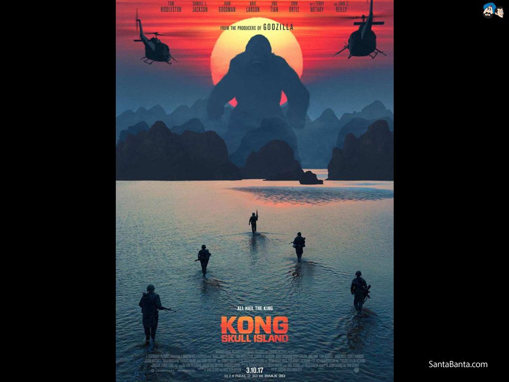 Kong Skull Island Hail The King Wallpapers