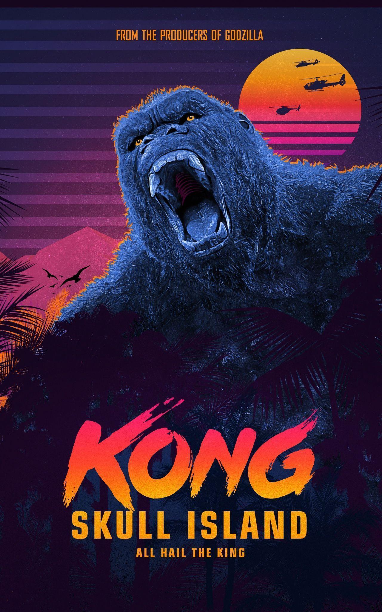 Kong Skull Island King 8K Wallpapers